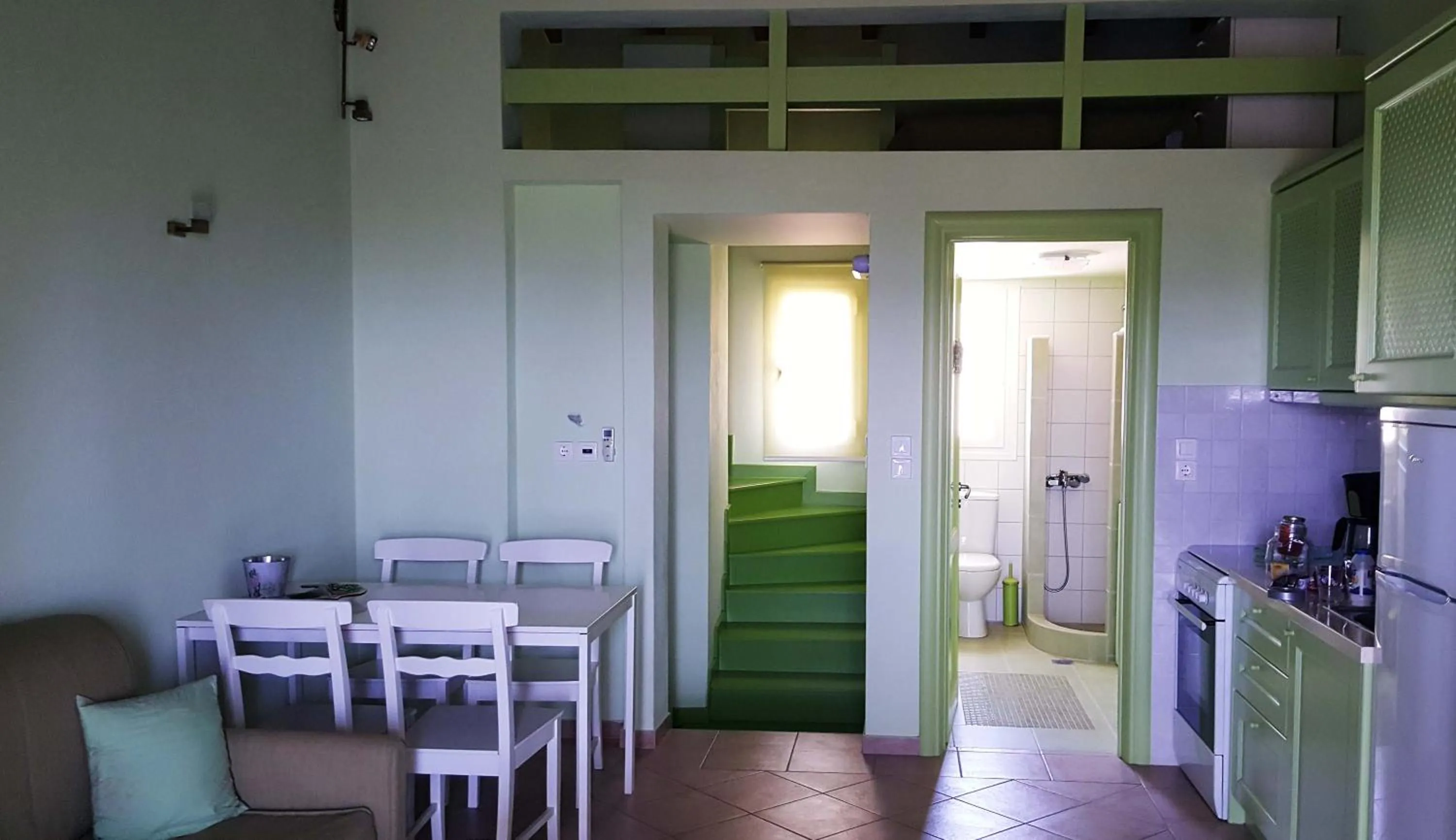 Kitchen or kitchenette in PLEIADES lUXURY APARTMENTS