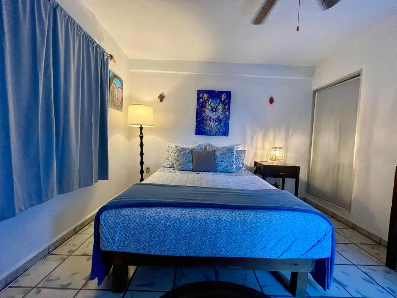 Decorative detail, Bed in Hotel Posada Señor Mañana