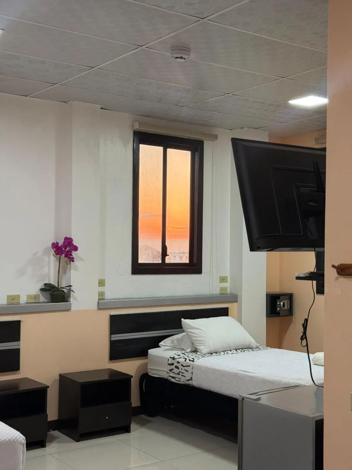 Bed in Hotel Los Algarrobos