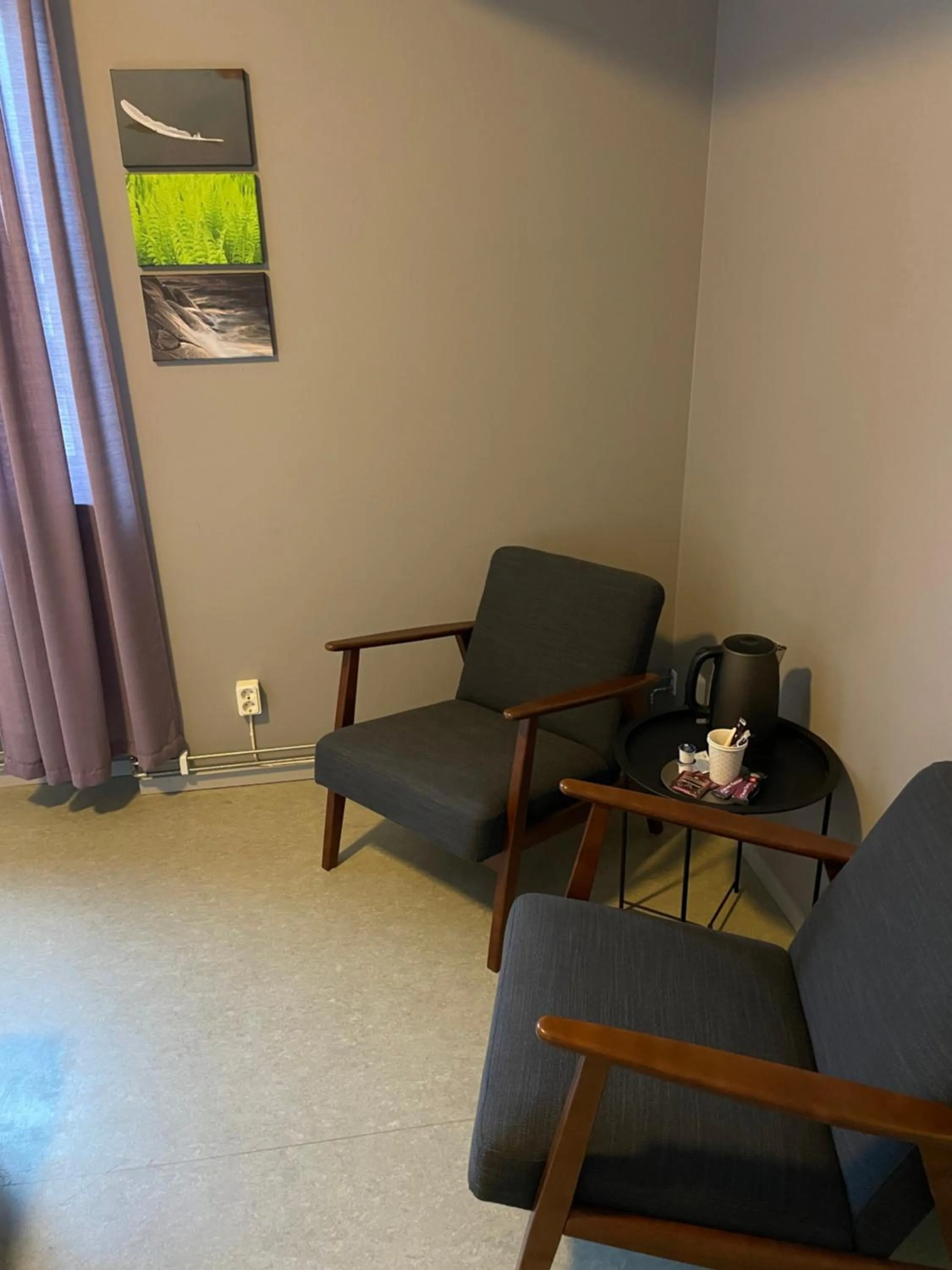 Living room in Broholm Bed&Breakfast