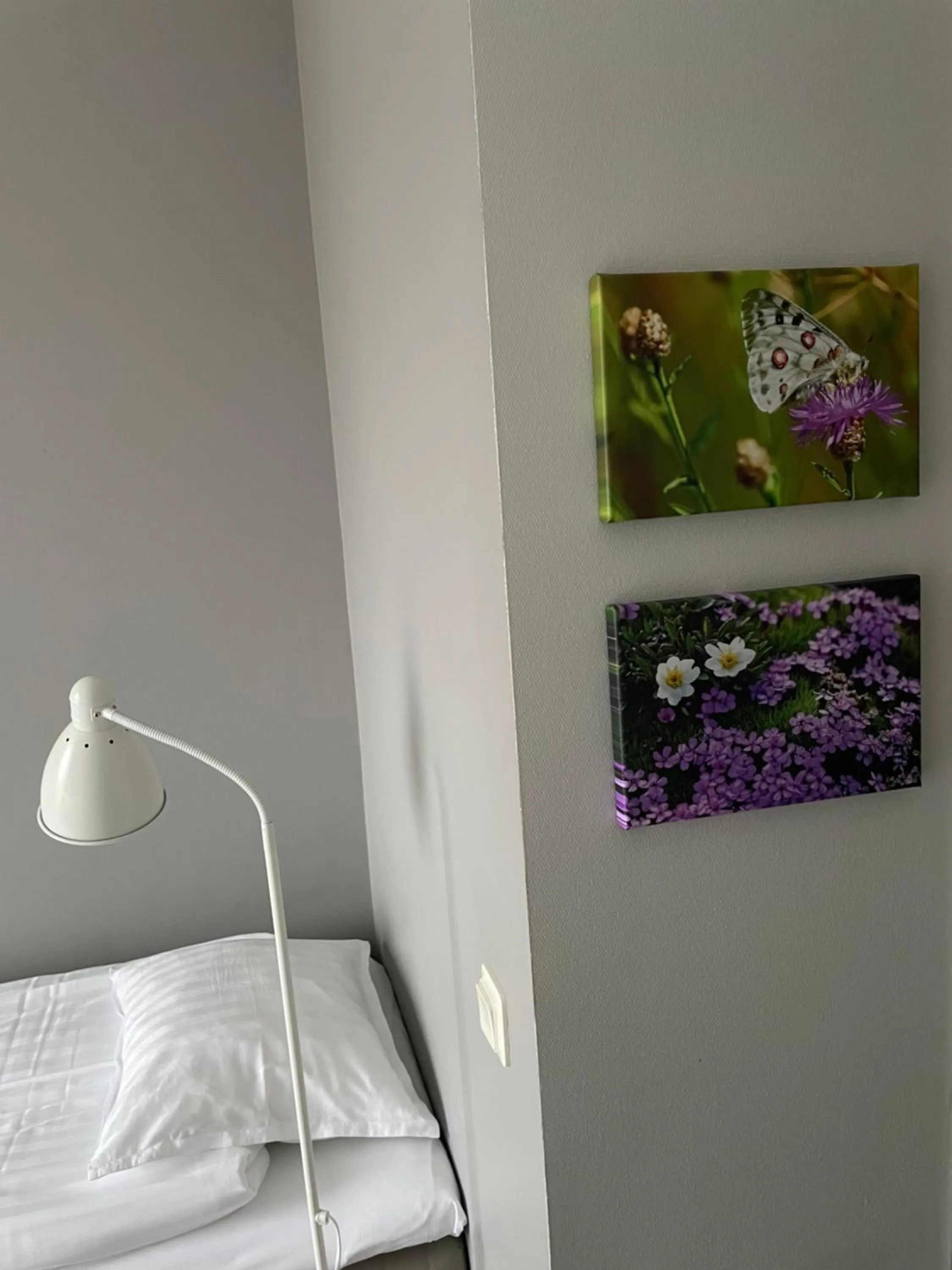 Bed in Broholm Bed&Breakfast