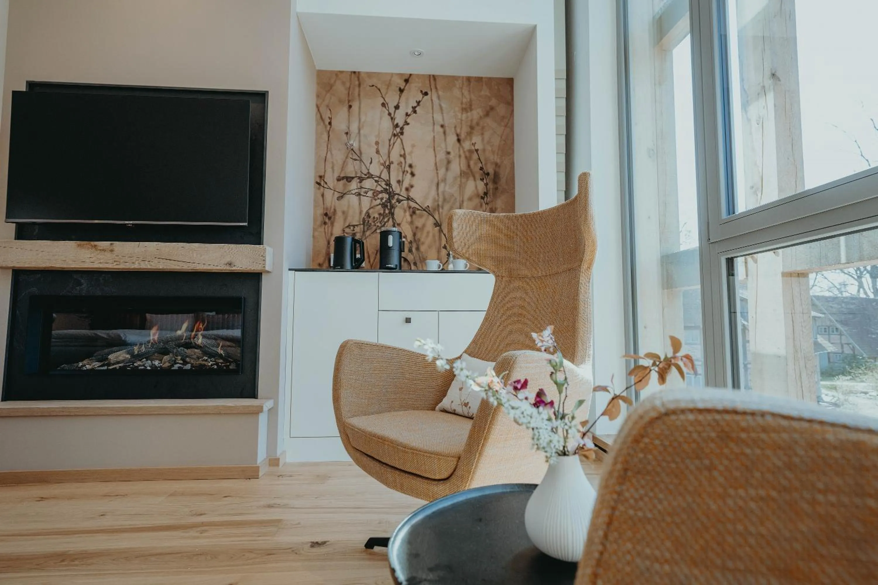 Coffee/tea facilities in Biohotel WildLand Natural Resort