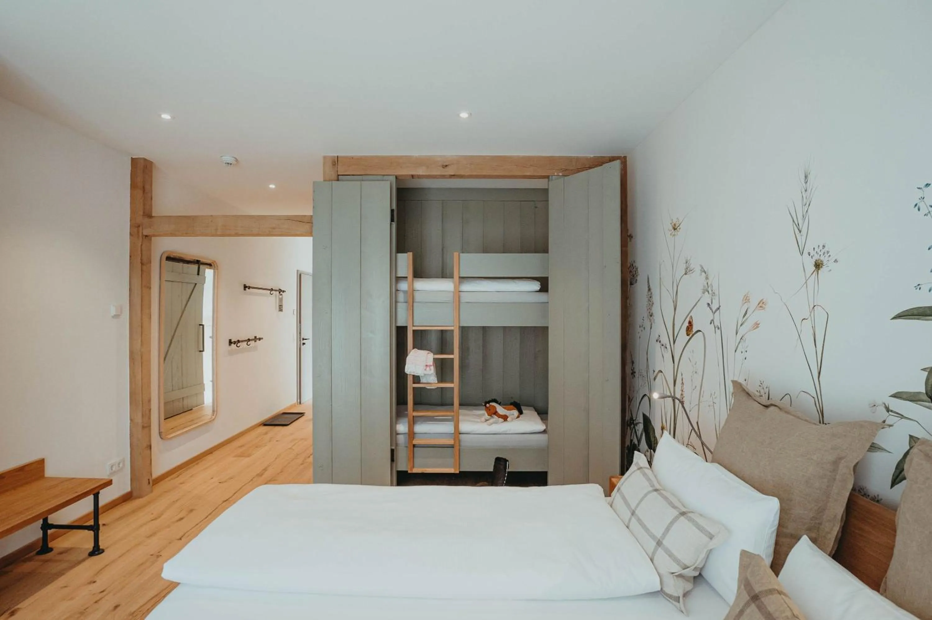 Bedroom, Bed in Biohotel WildLand Natural Resort