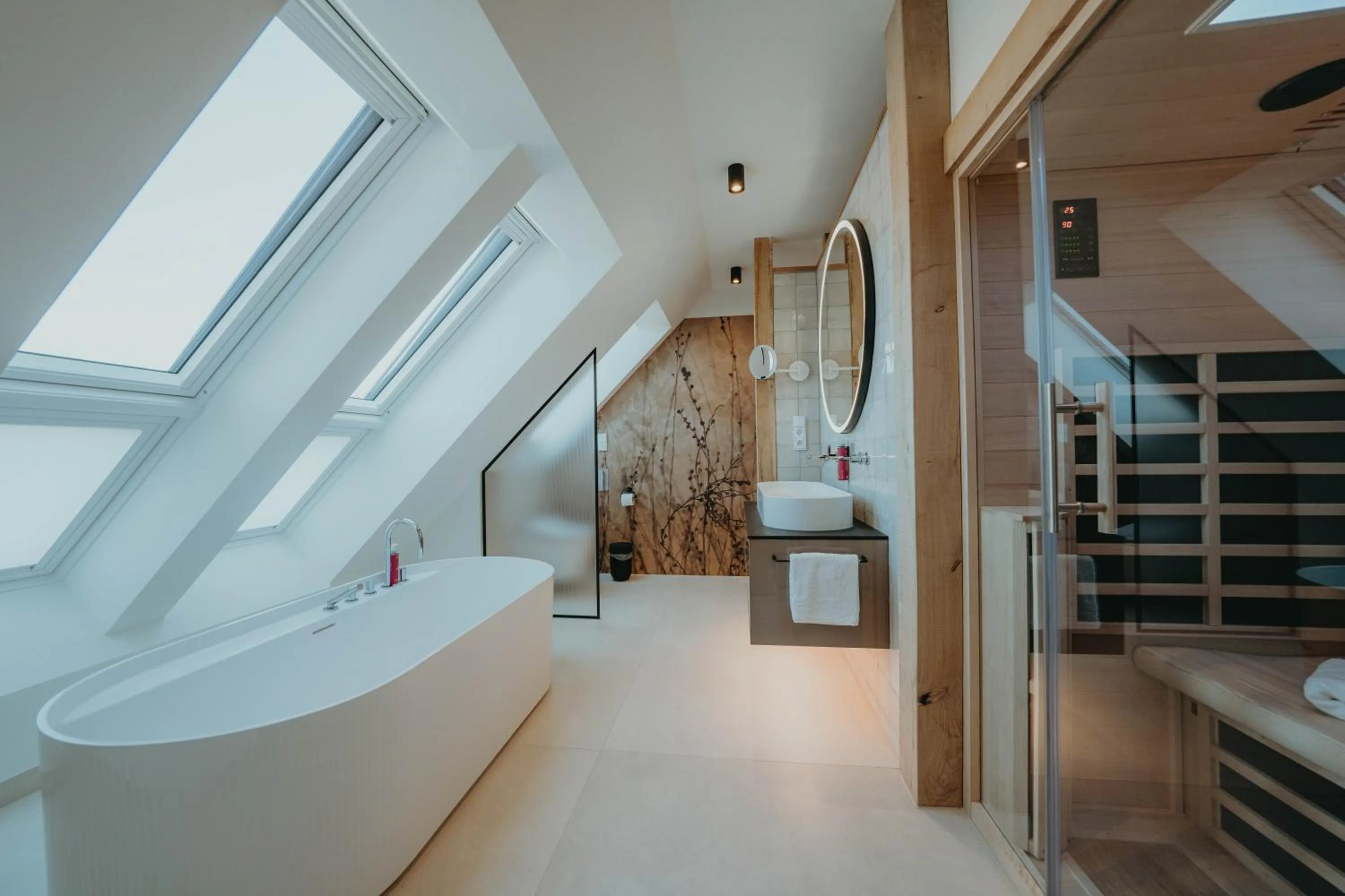 Bathroom in Biohotel WildLand Natural Resort