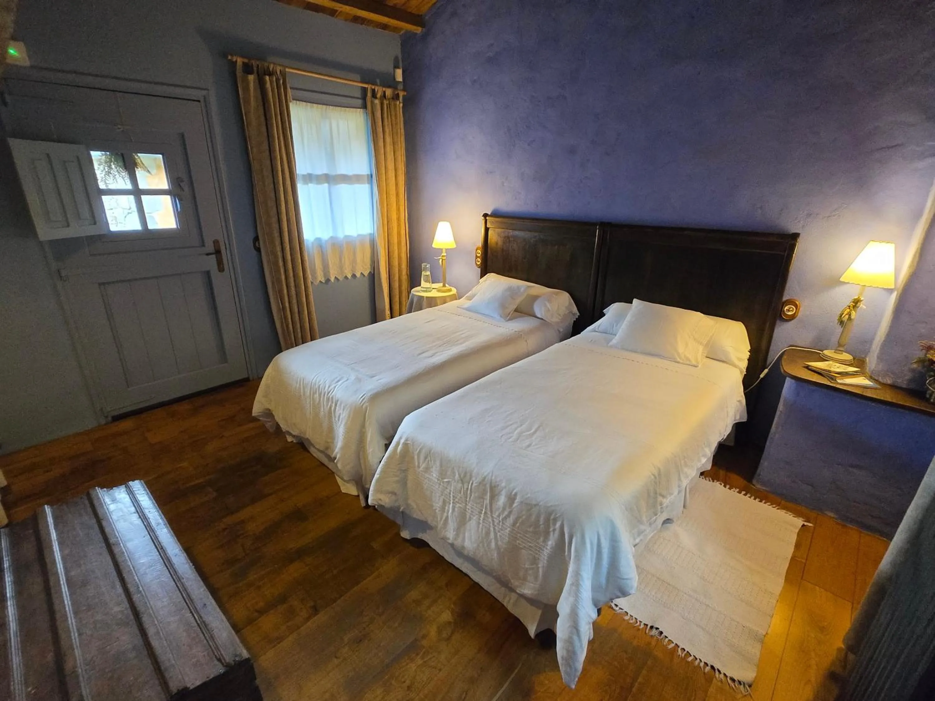 Bed in Casa do Castelo de Andrade
