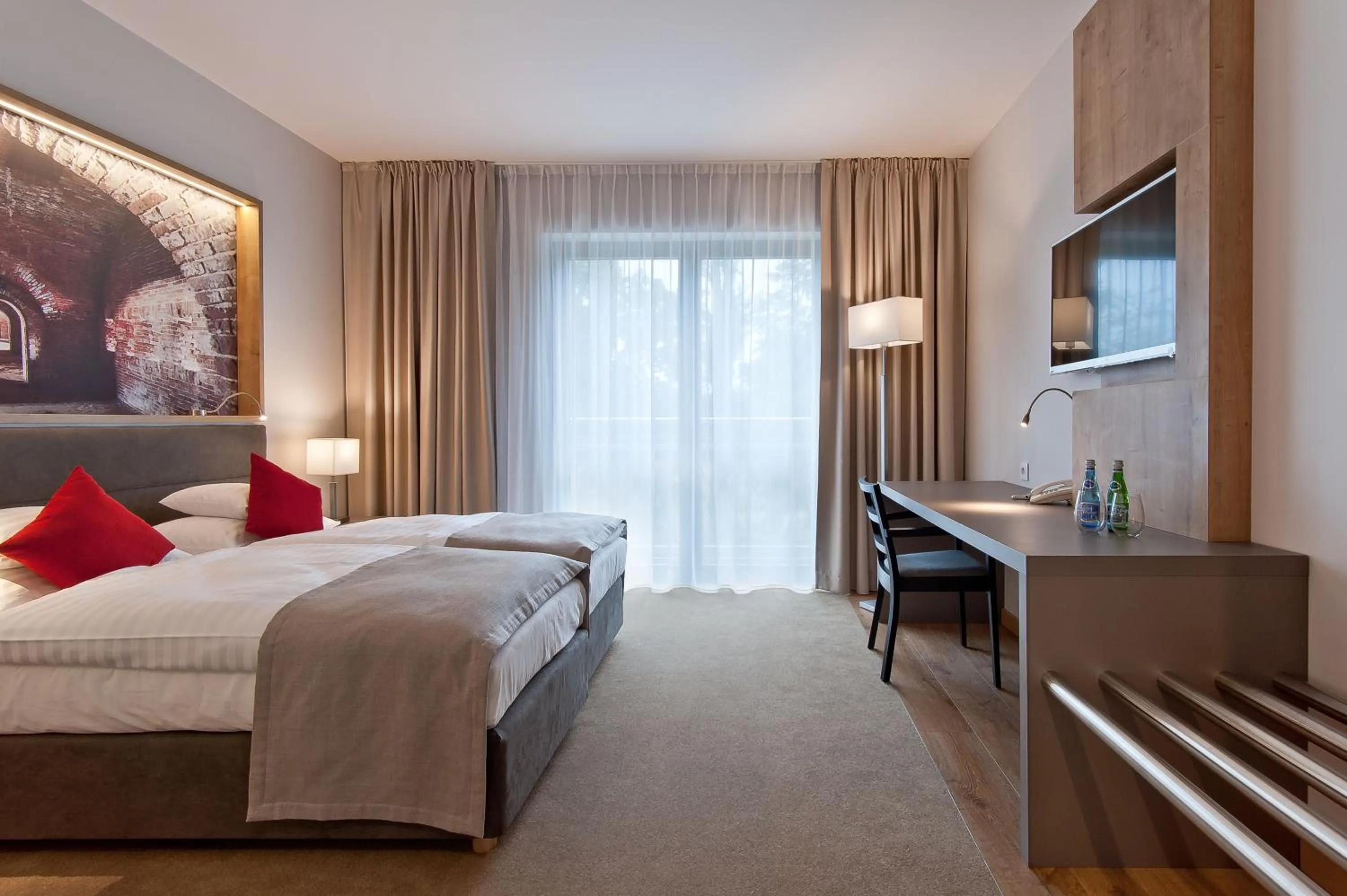 Bedroom, Bed in Hotel Forza