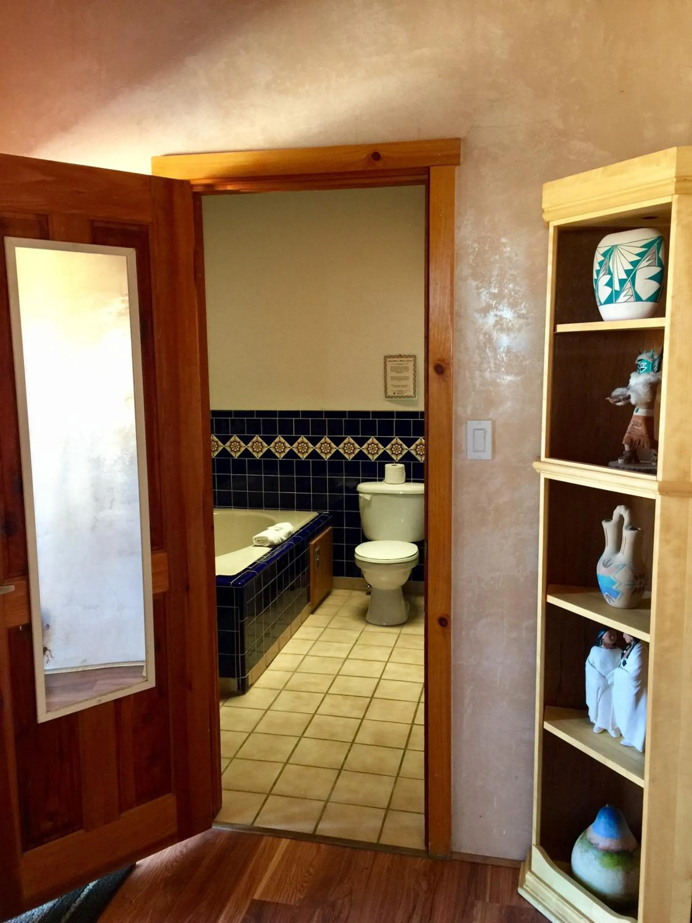 Toilet in Guadalupe Inn