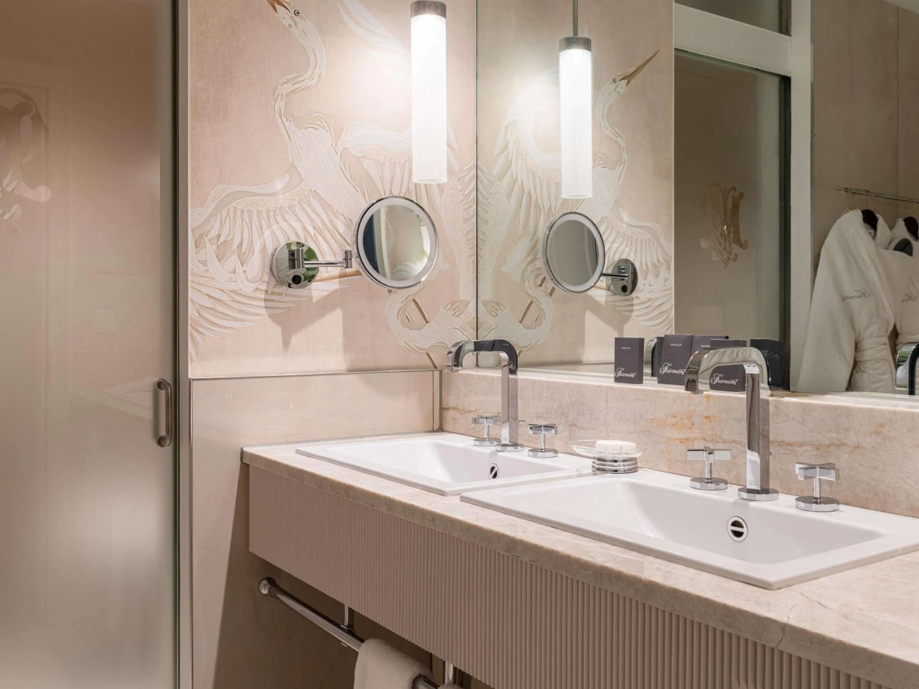 Bathroom in Fairmont Le Montreux Palace