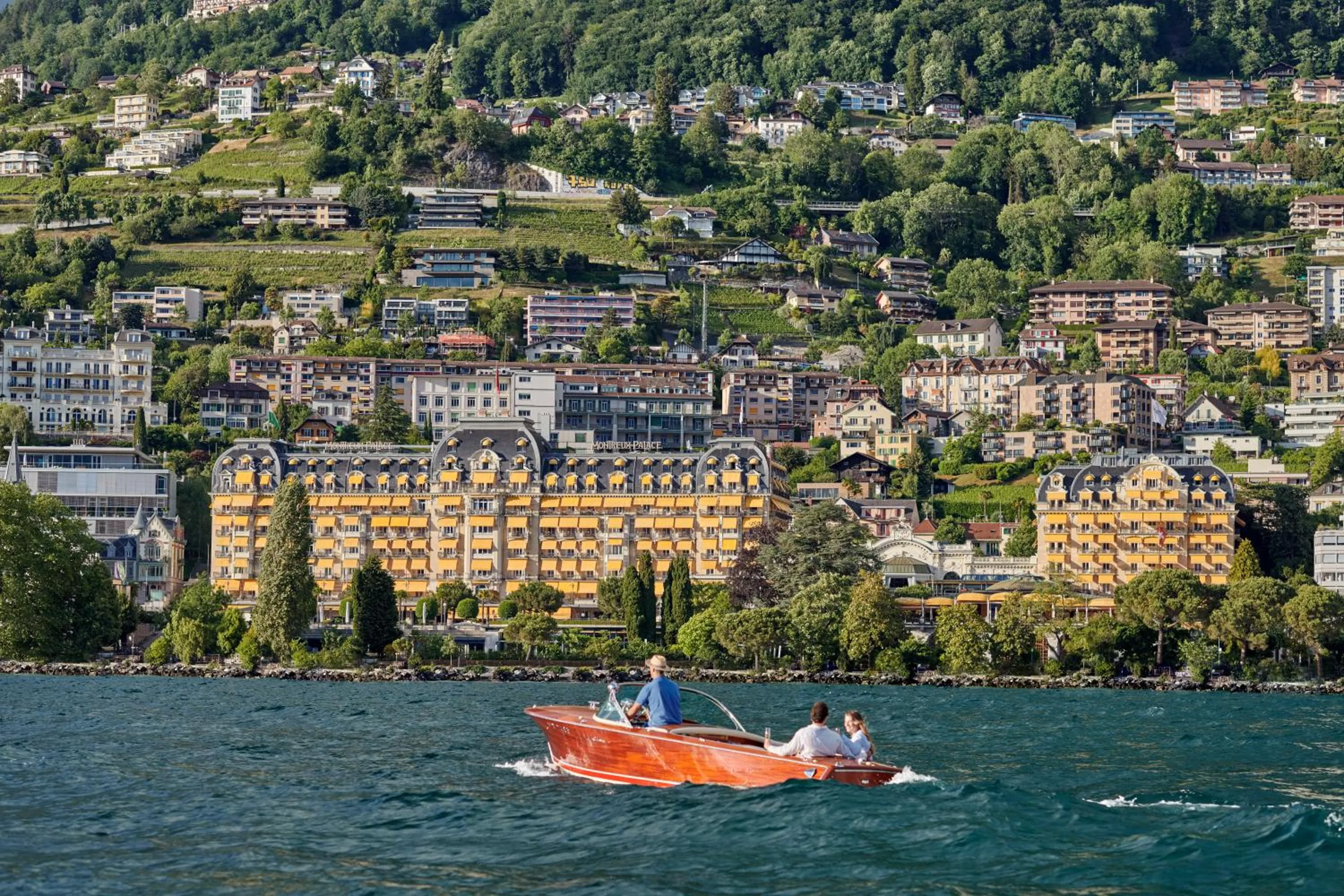 Facade/entrance in Fairmont Le Montreux Palace
