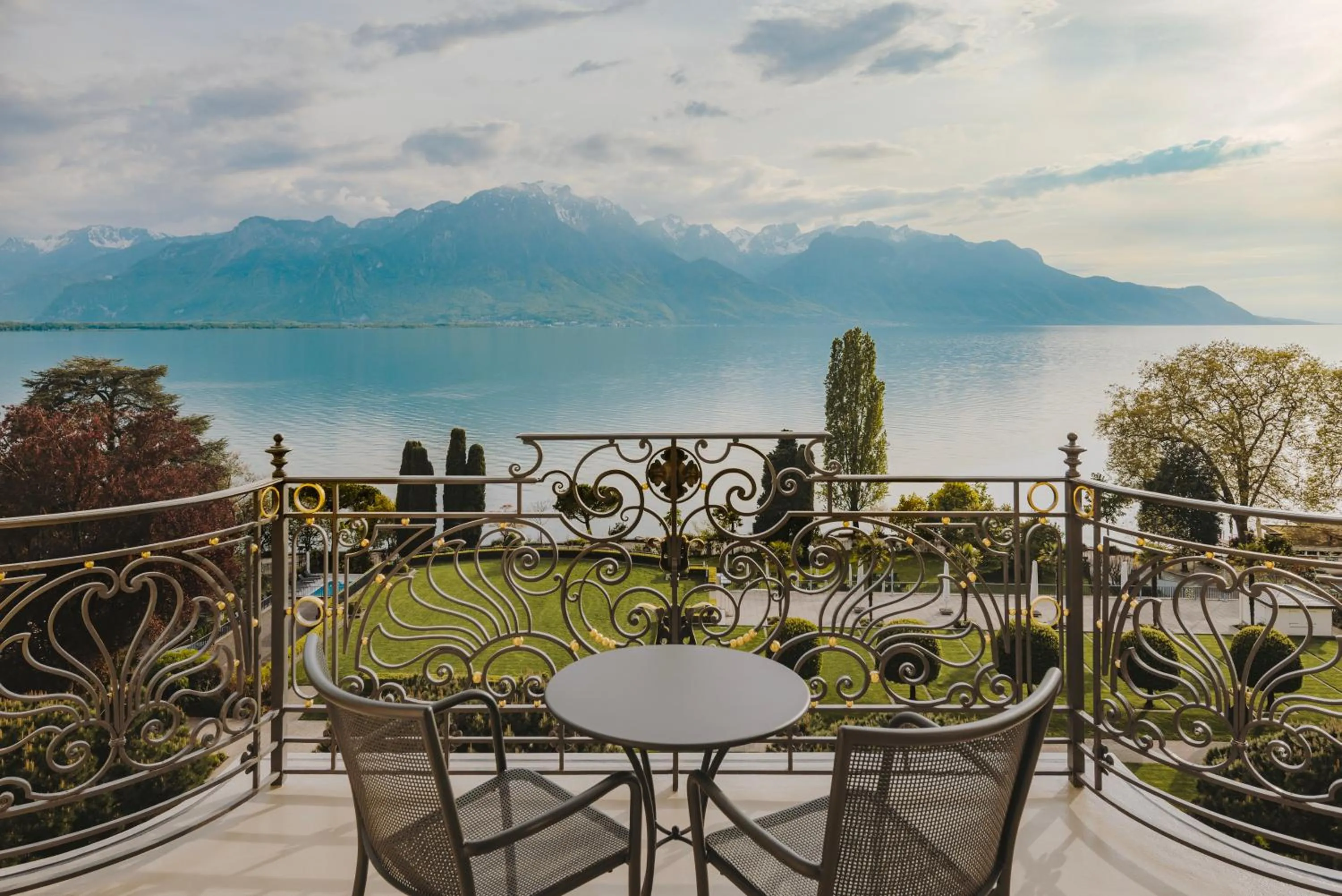 View (from property/room) in Fairmont Le Montreux Palace