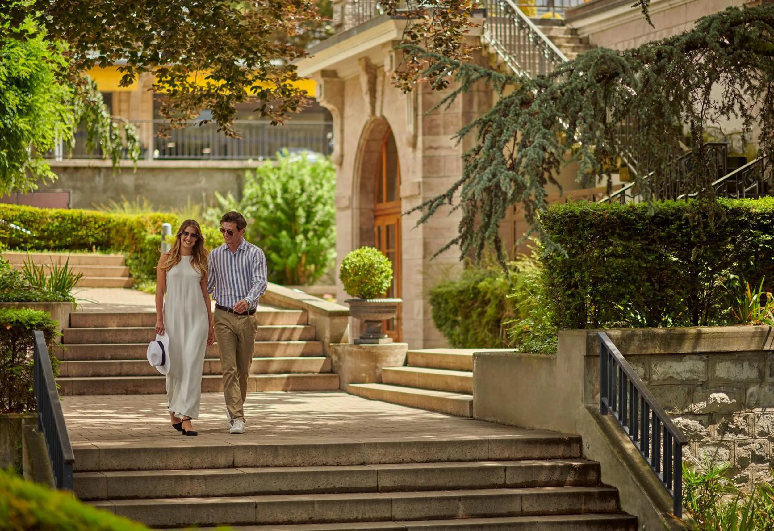 People in Fairmont Le Montreux Palace