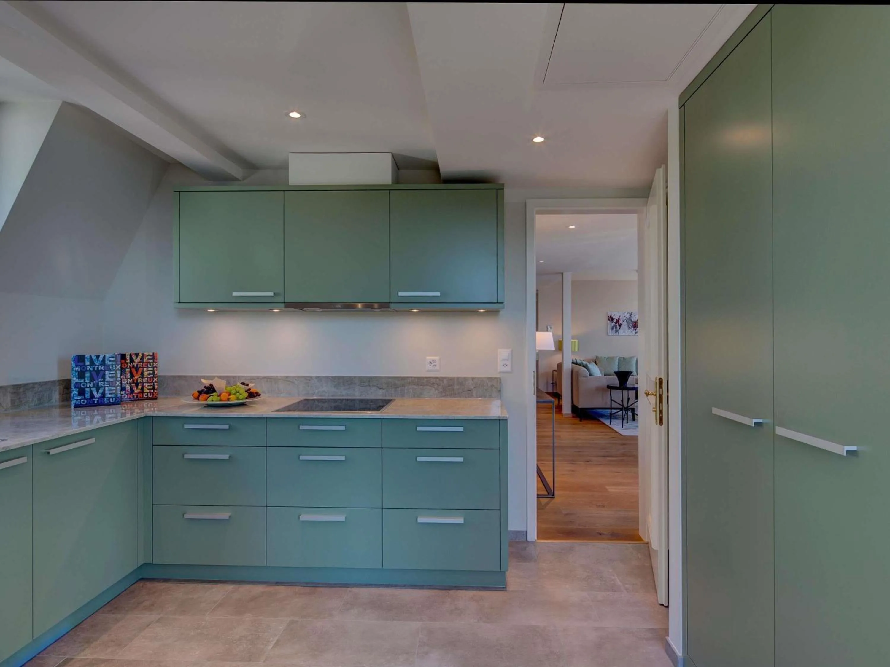Bedroom in Fairmont Le Montreux Palace