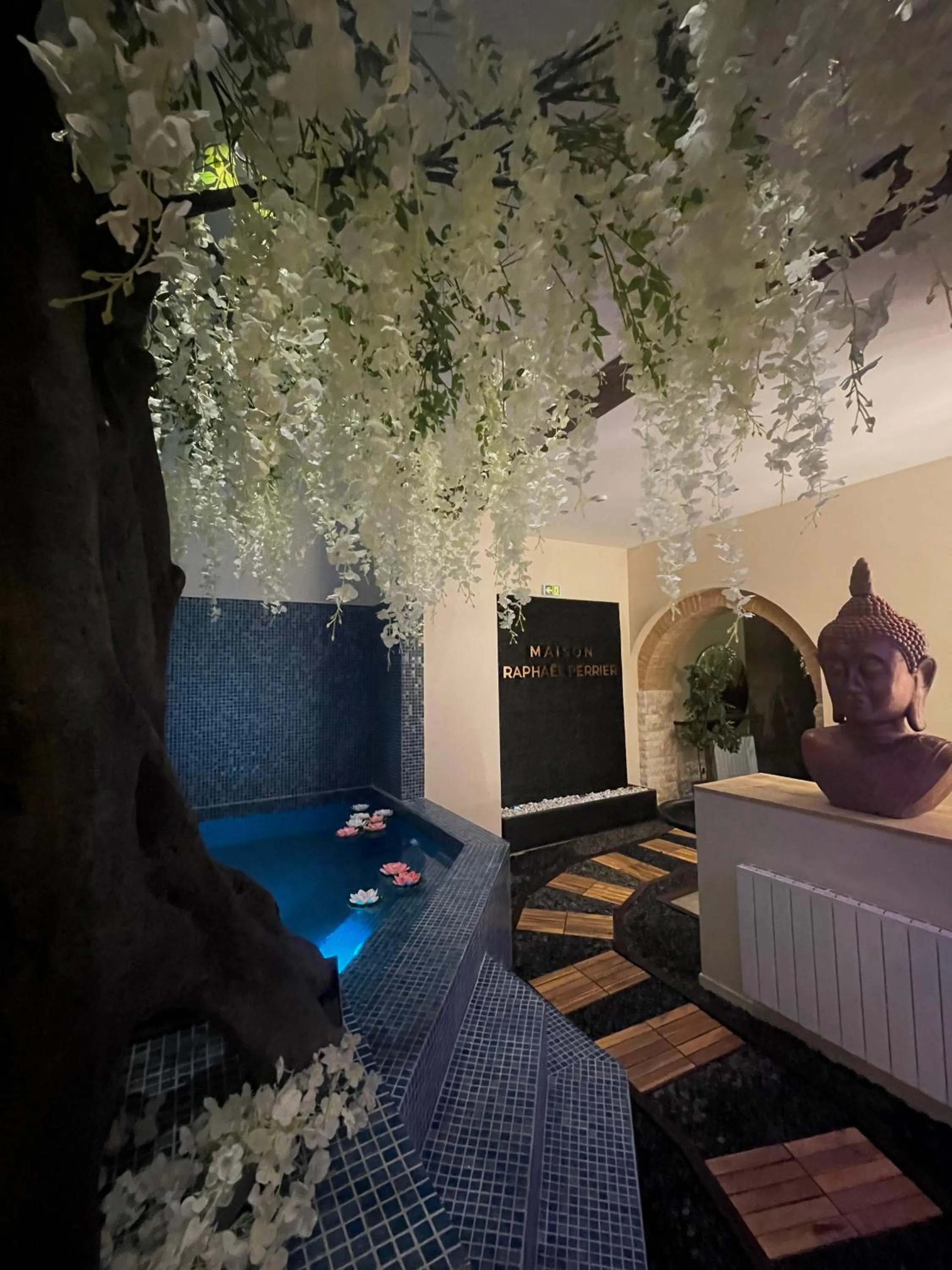 Pool view in Hotel Leprince, Best Western Premier Collection