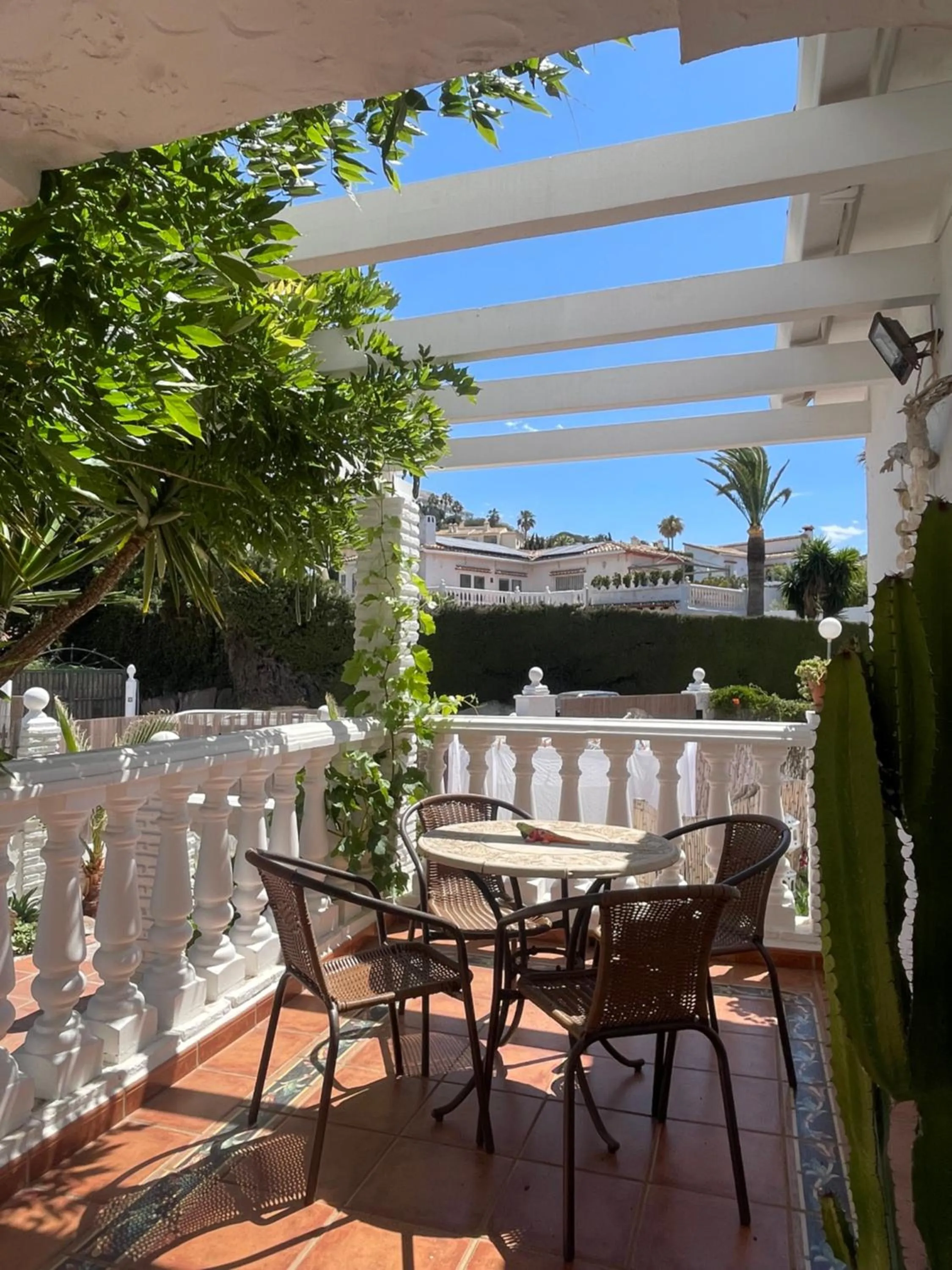Balcony/Terrace in Casa Flora - Mijas Costa - Andalusië