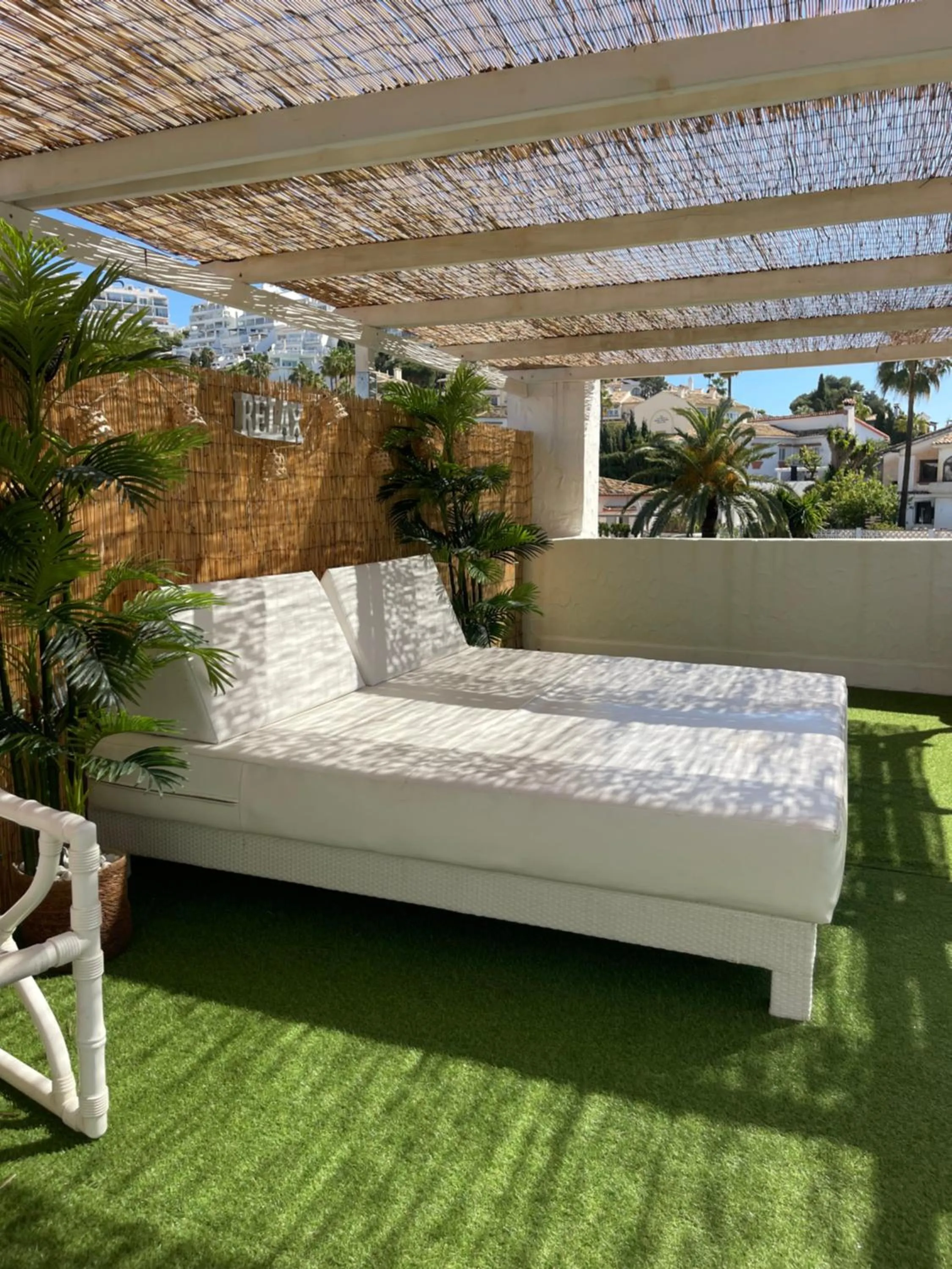 Balcony/Terrace in Casa Flora - Mijas Costa - Andalusië