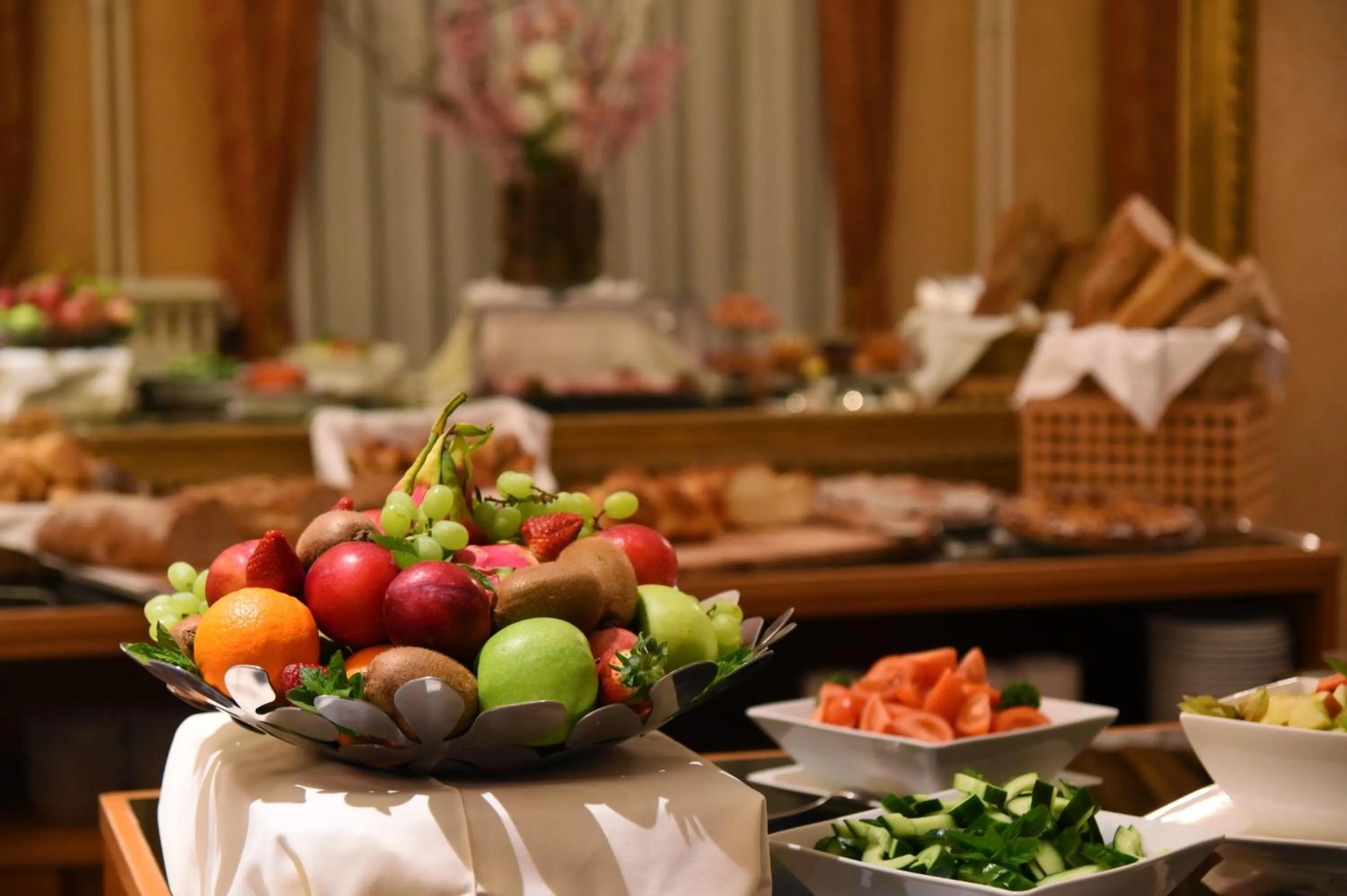 Food and drinks in Golf Hotel René Capt