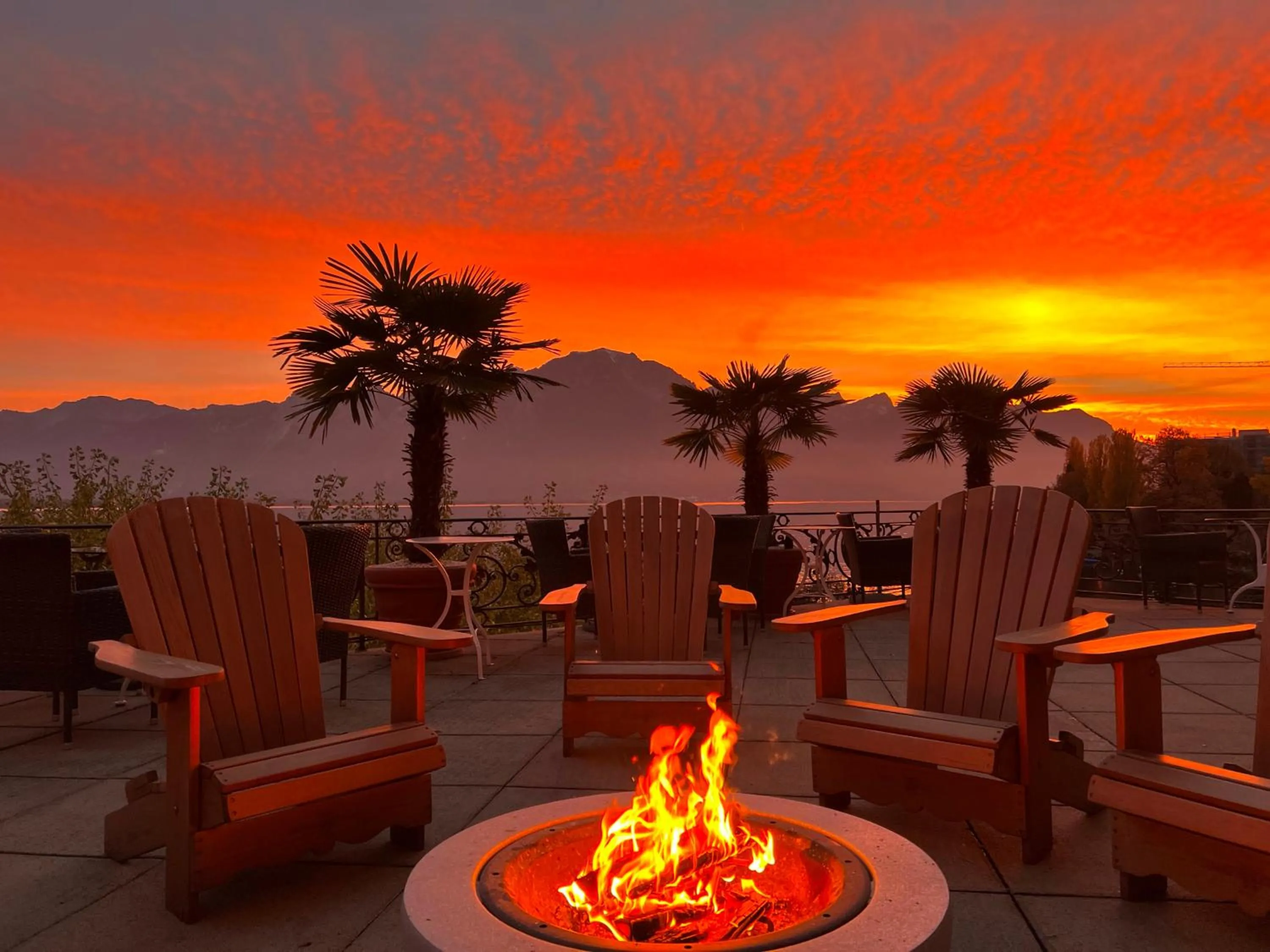 Natural landscape in Golf Hotel René Capt