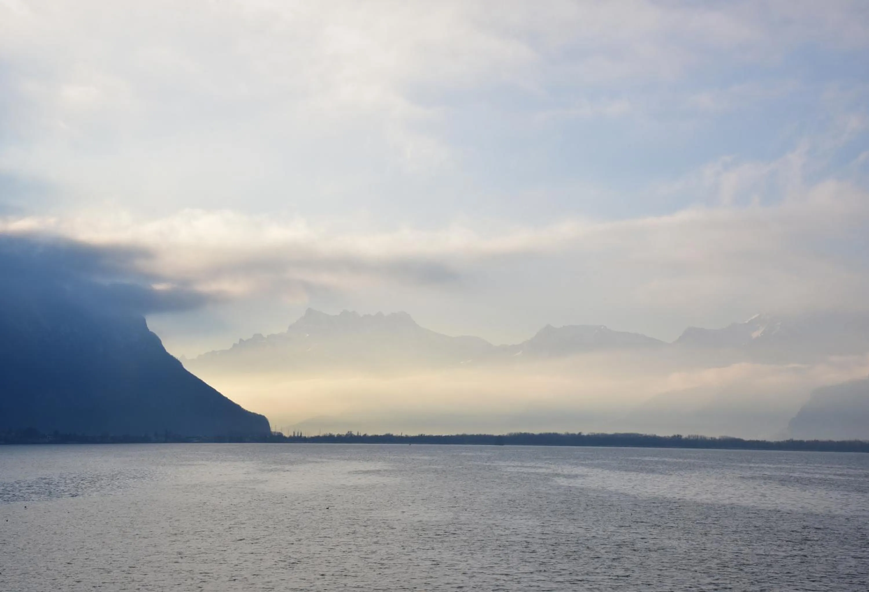 Lake view in Golf Hotel René Capt