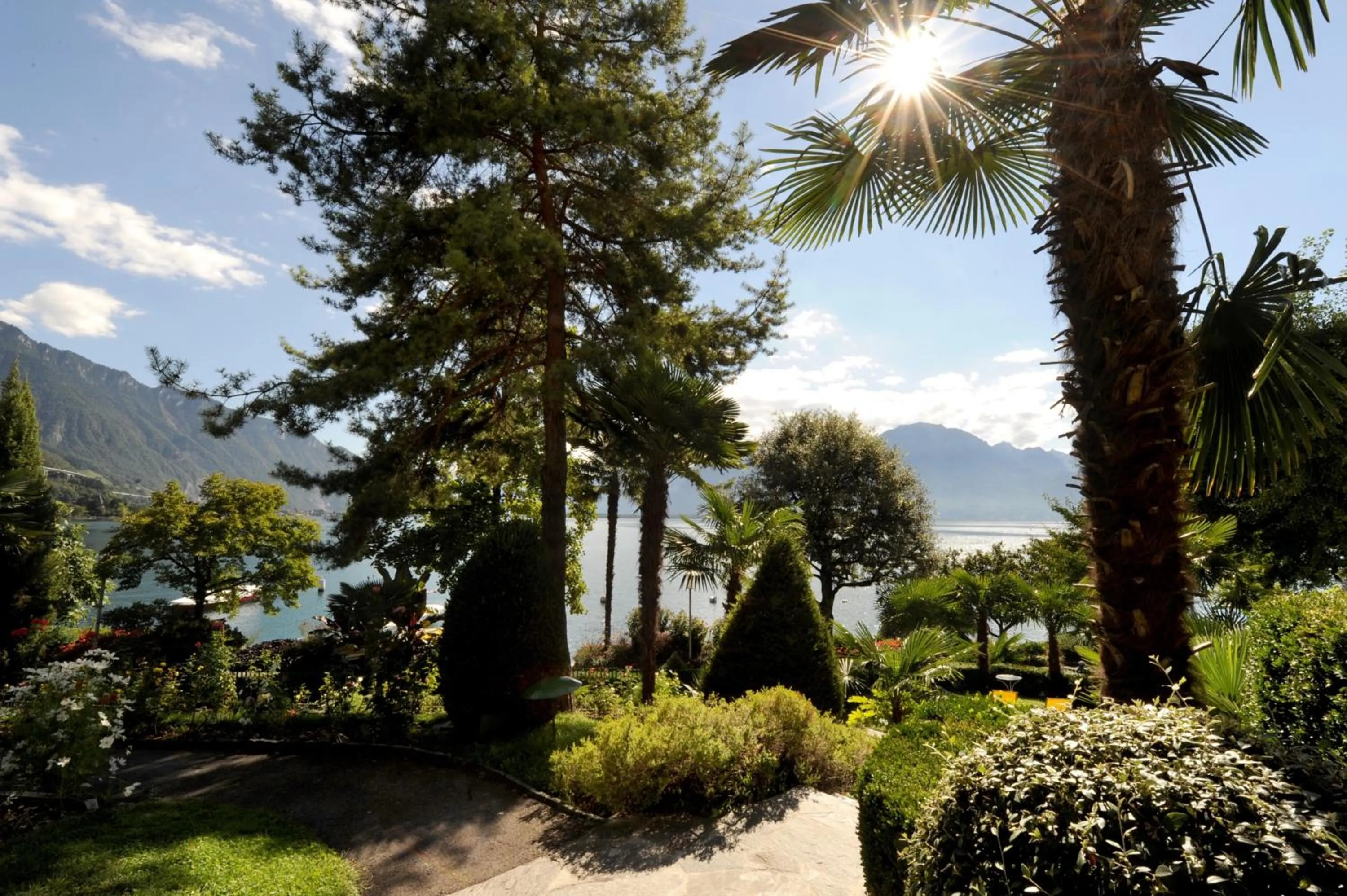 Garden in Golf Hotel René Capt