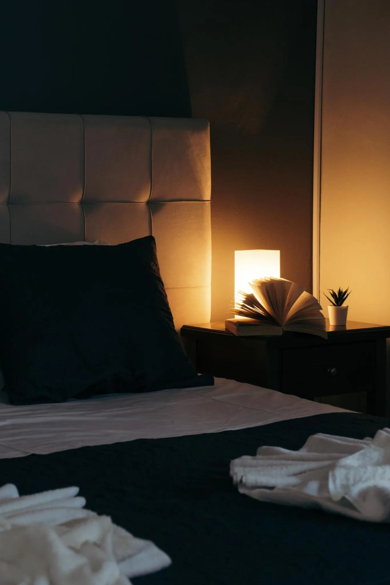 Bedroom, Bed in Villa Fotini
