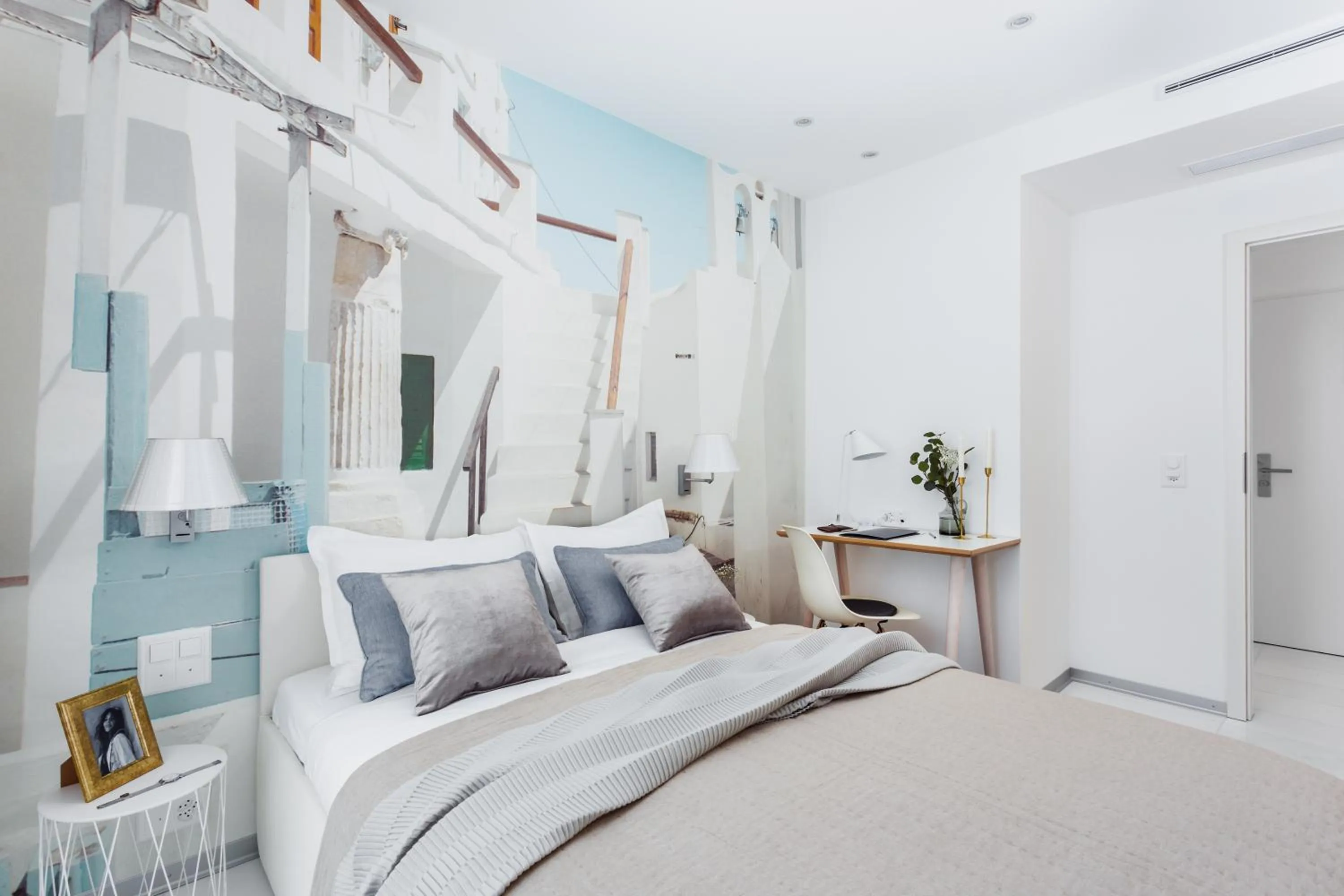 Bedroom, Bed in VISIONAPARTMENTS Rue des Communaux - contactless check-in