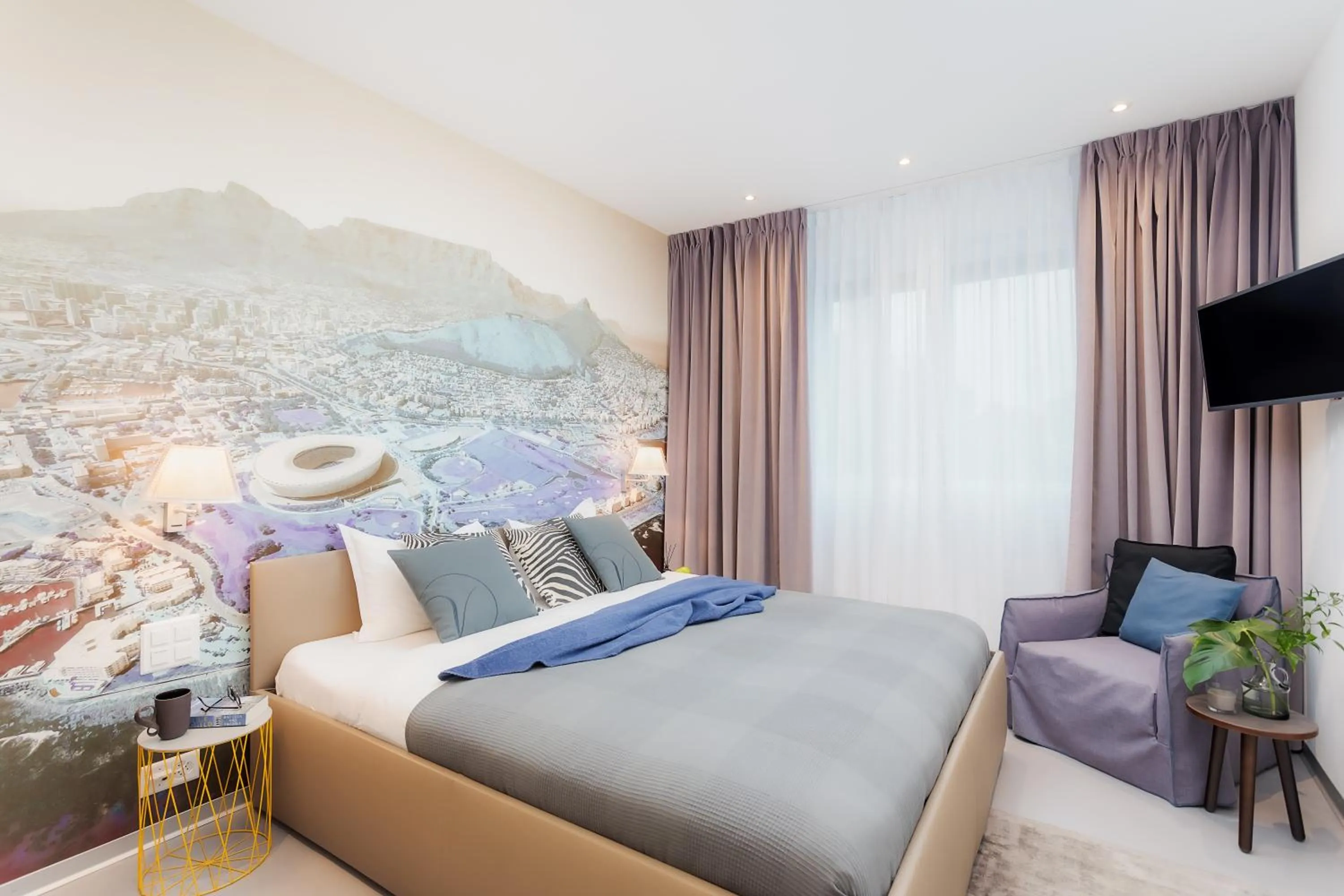 Photo of the whole room, Bed in VISIONAPARTMENTS Rue des Communaux - contactless check-in