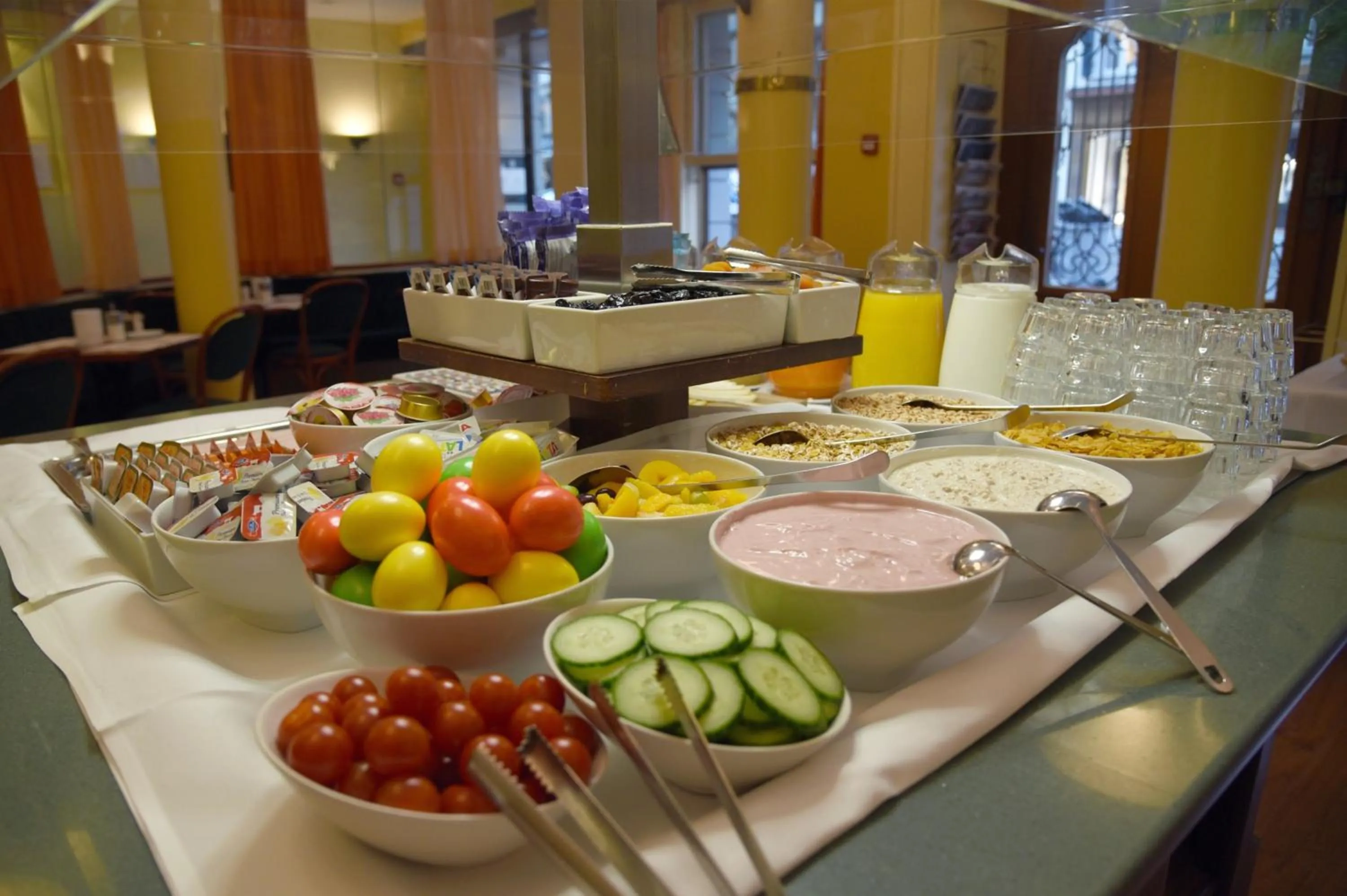 Buffet breakfast in Altstadt Hotel Krone Luzern