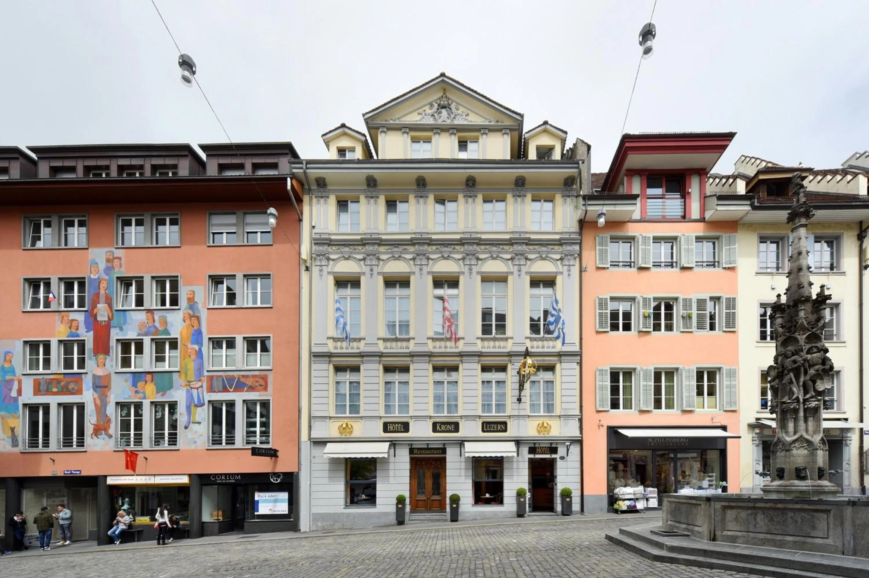 Property building in Altstadt Hotel Krone Luzern