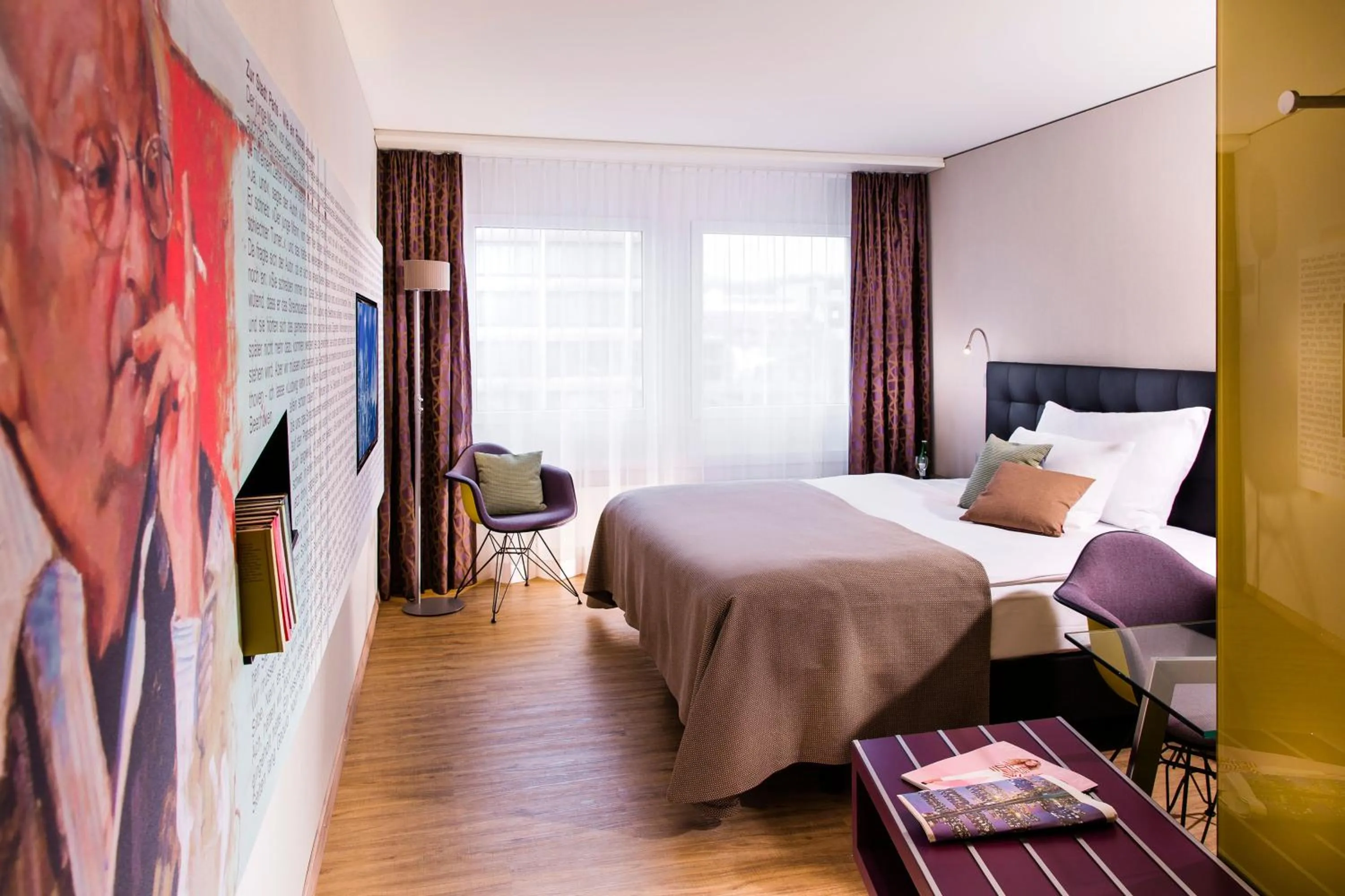 Guests, Bed in Hotel Arte