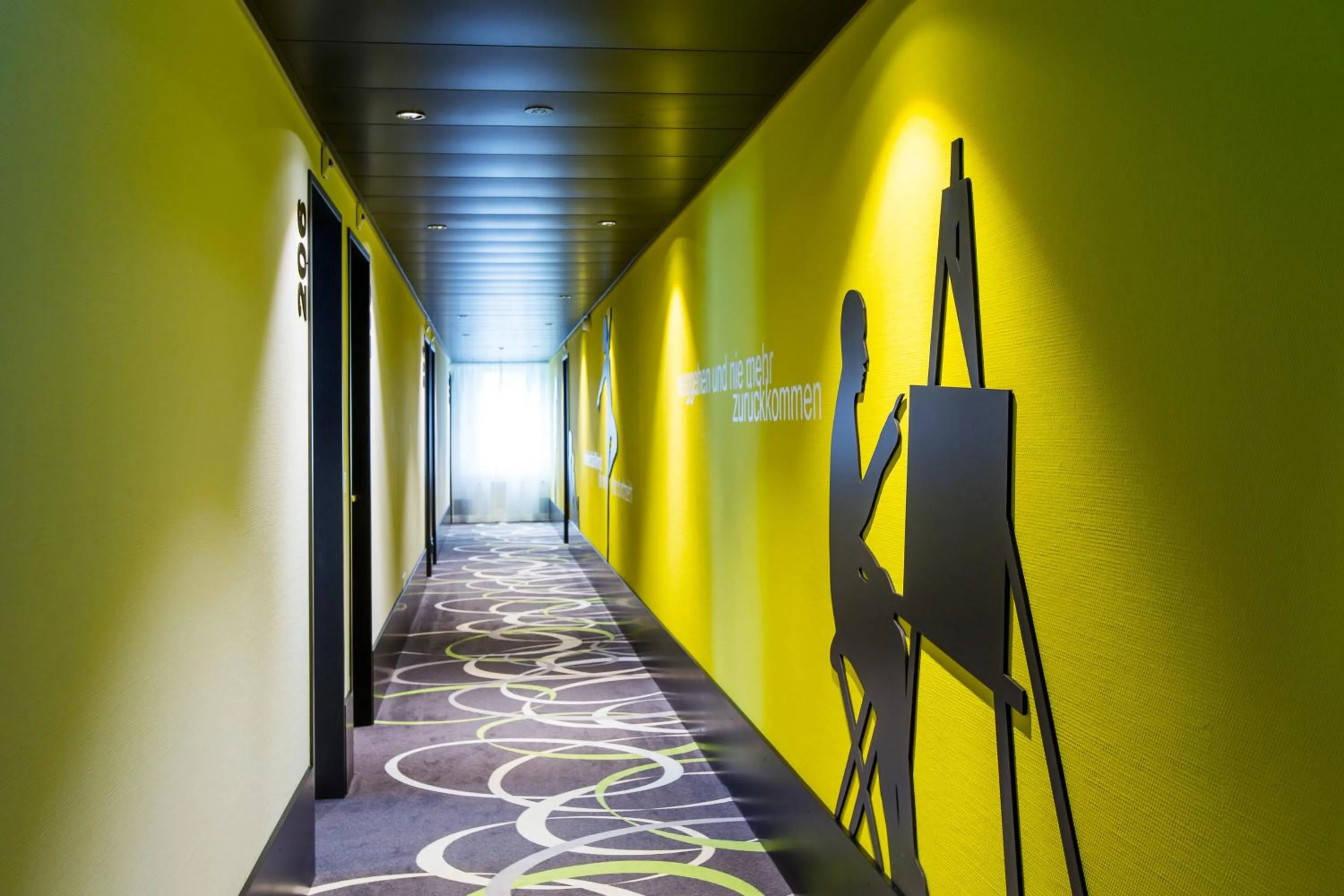 Decorative detail in Hotel Arte