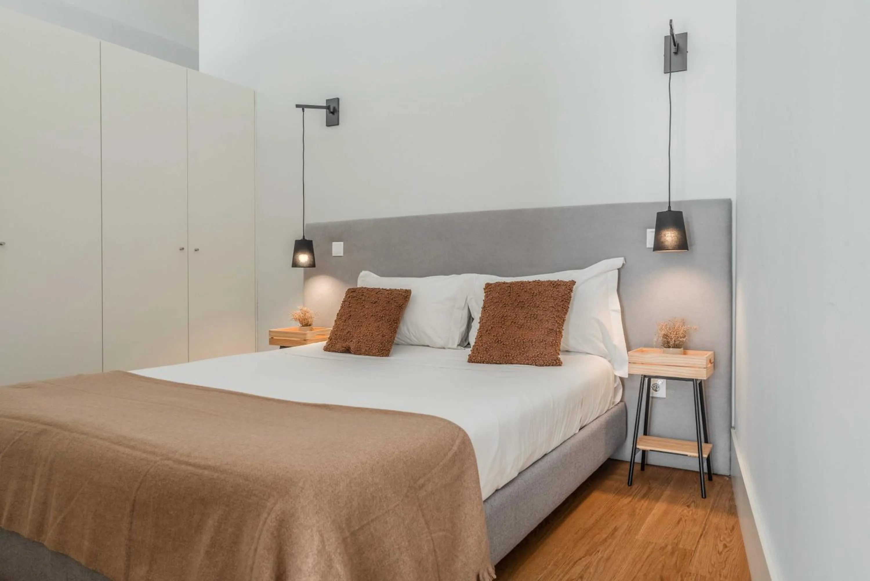 Bedroom, Bed in Uma Formosa Apartments