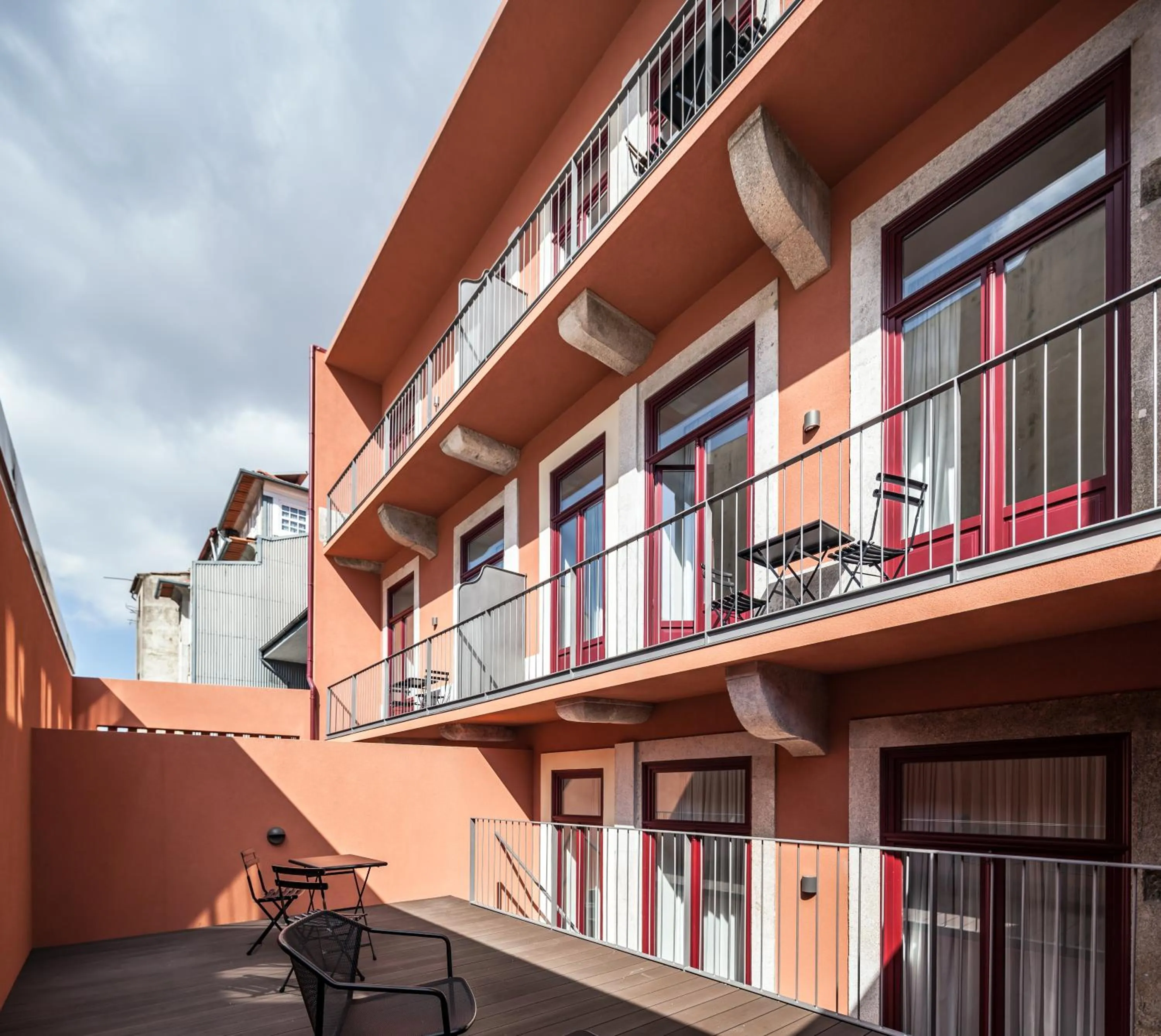 Patio in Uma Formosa Apartments