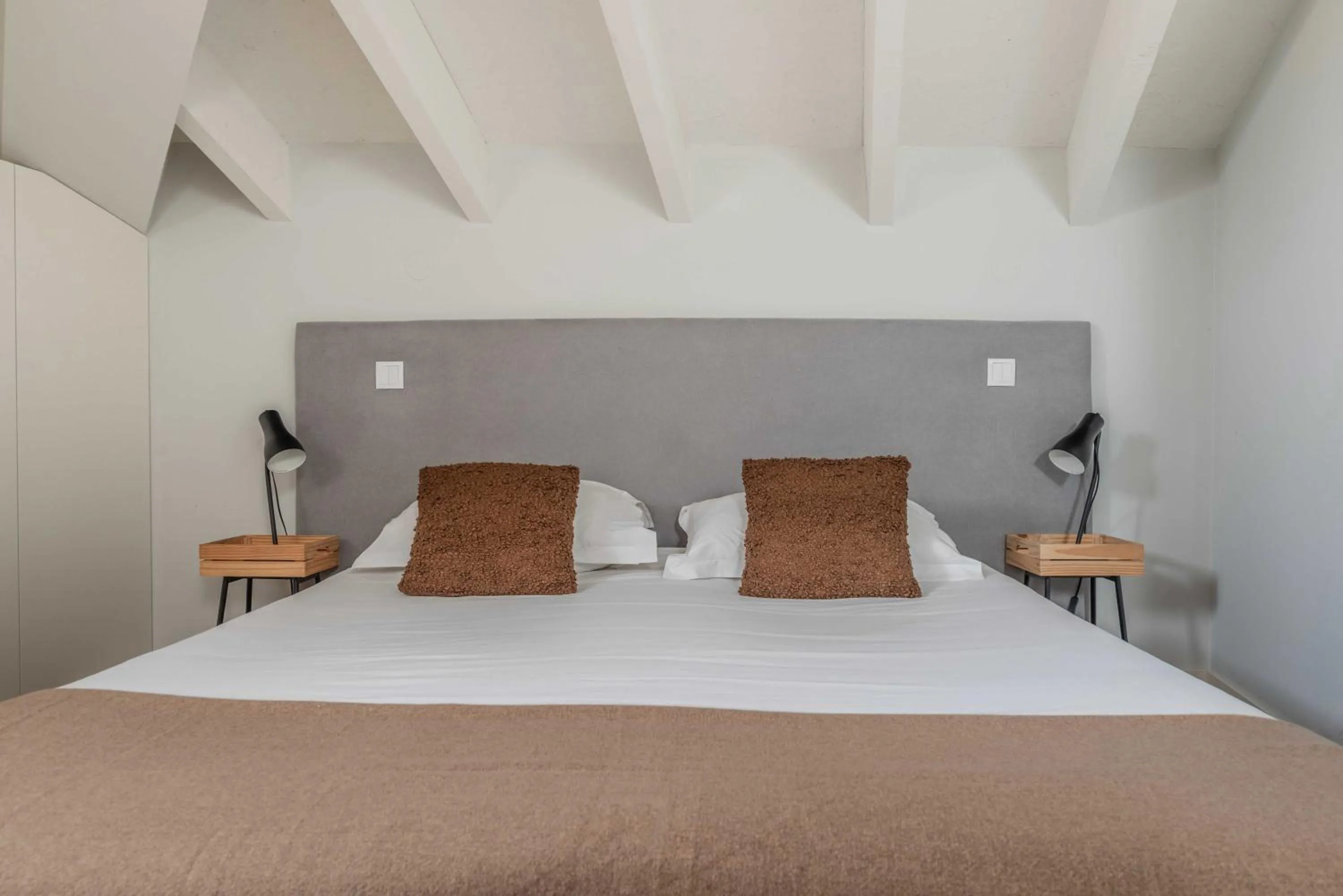 Bed in Uma Formosa Apartments