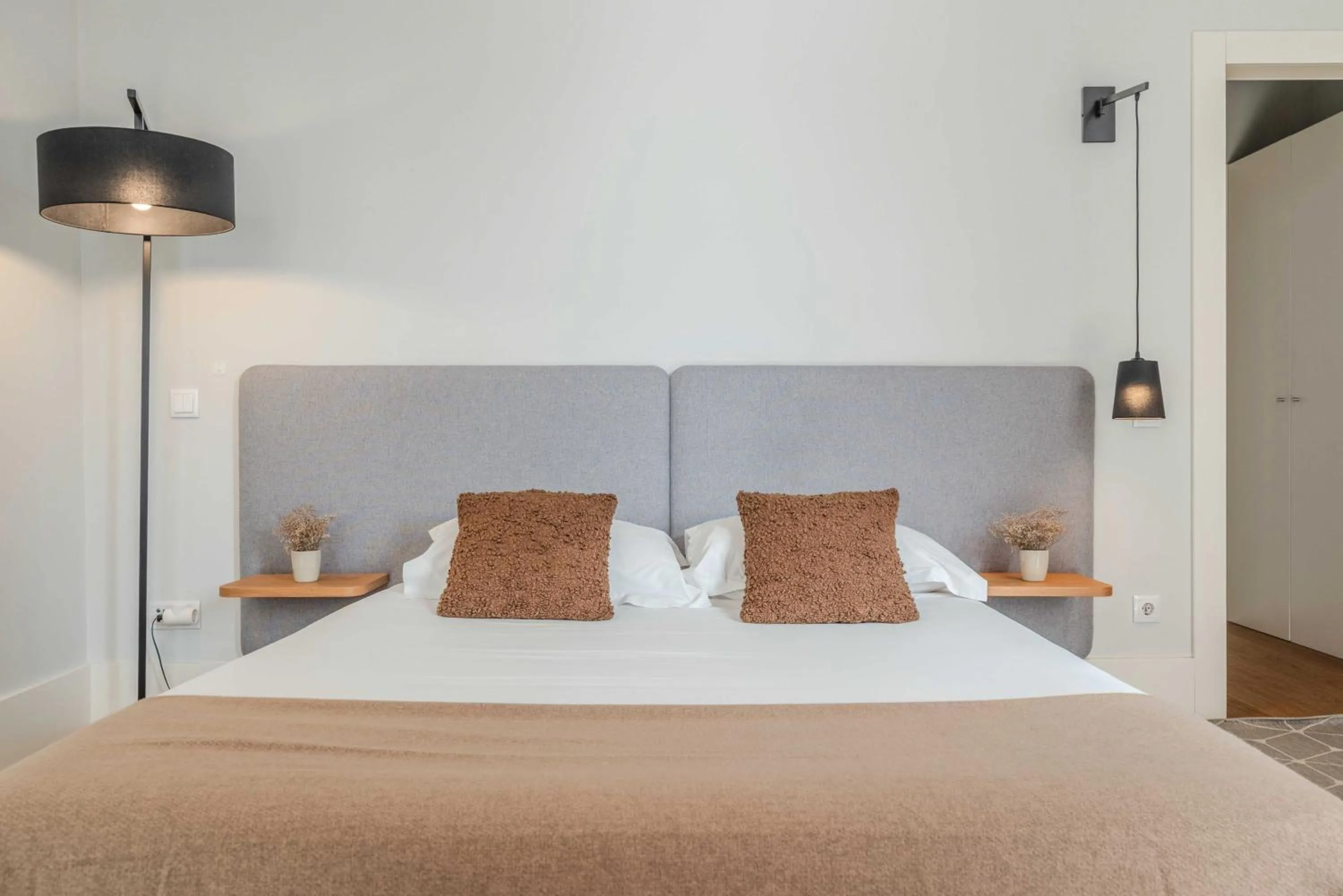 Bed in Uma Formosa Apartments