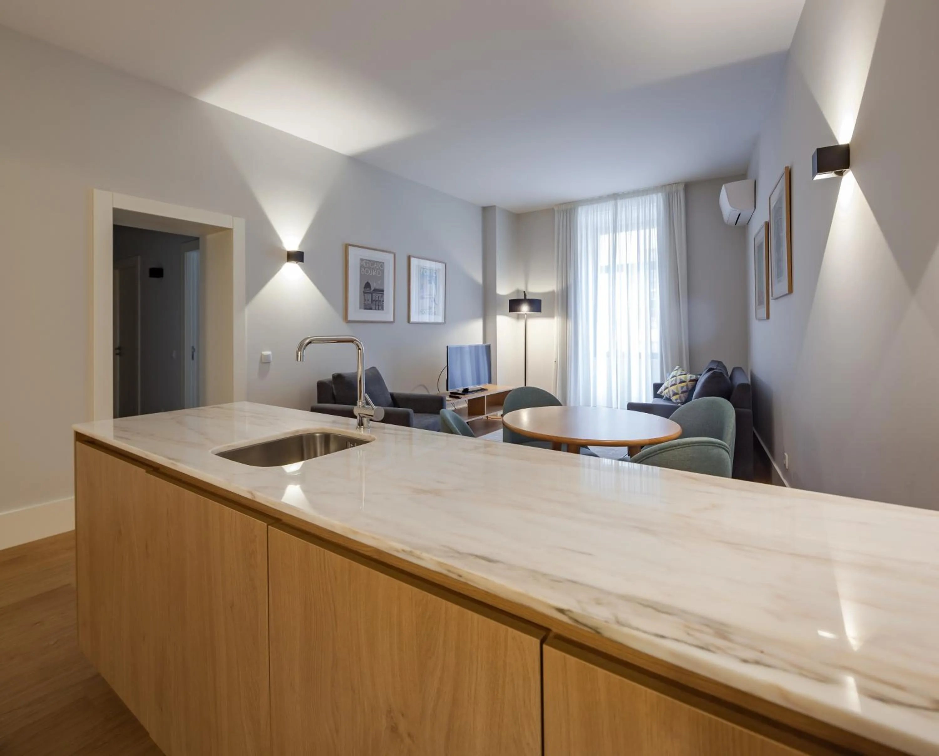 Kitchen or kitchenette in Uma Formosa Apartments