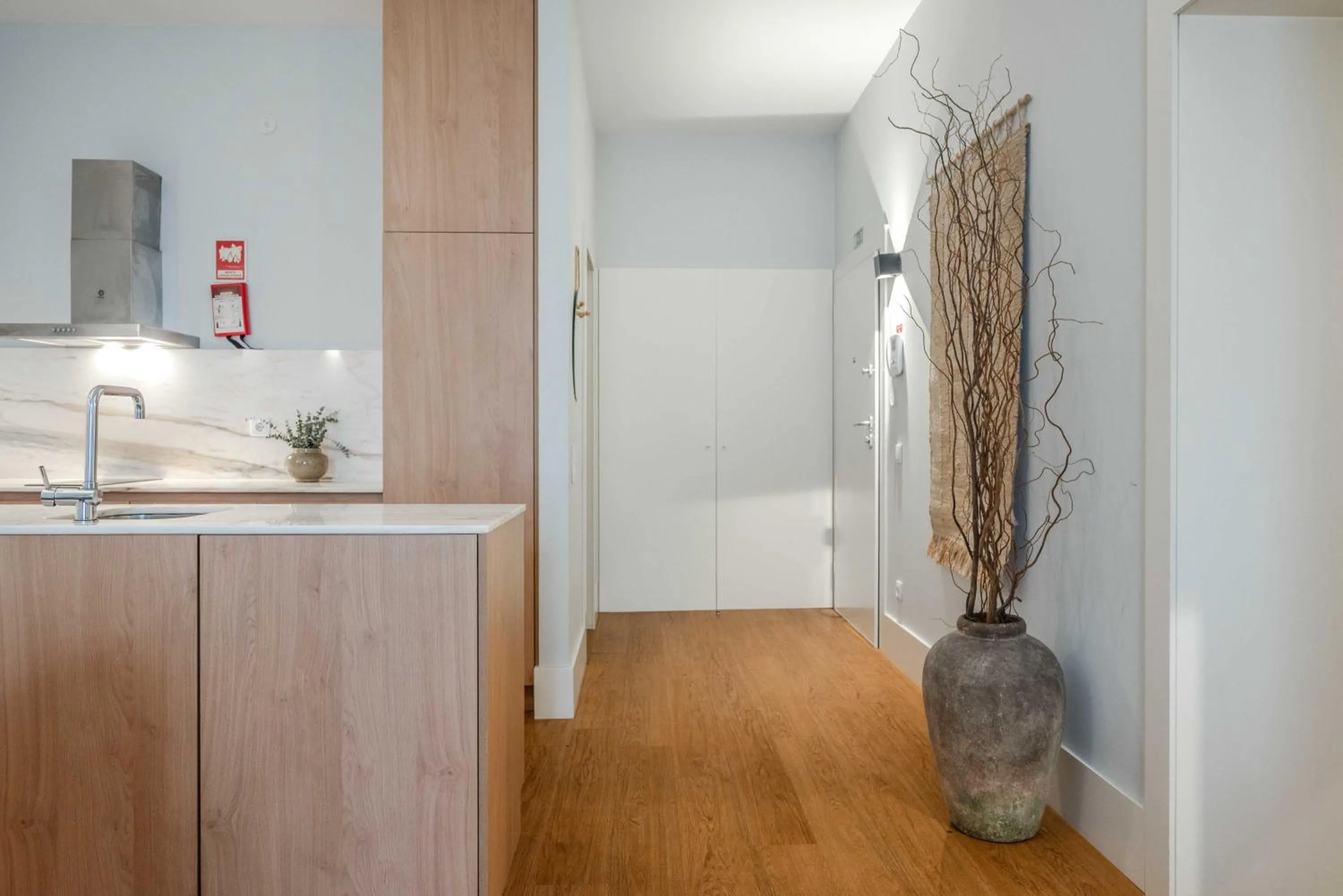 Kitchen or kitchenette in Uma Formosa Apartments