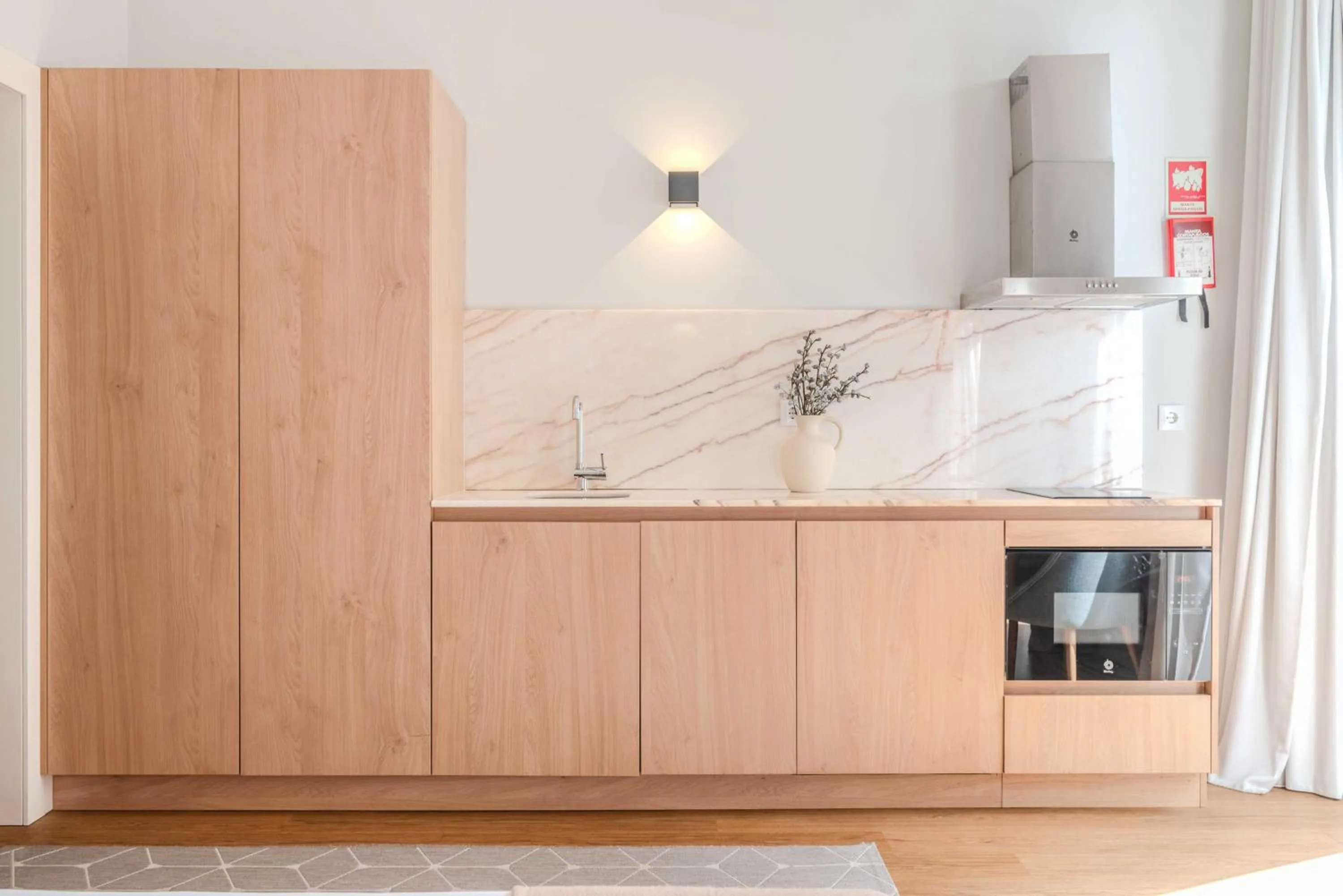 Kitchen or kitchenette in Uma Formosa Apartments