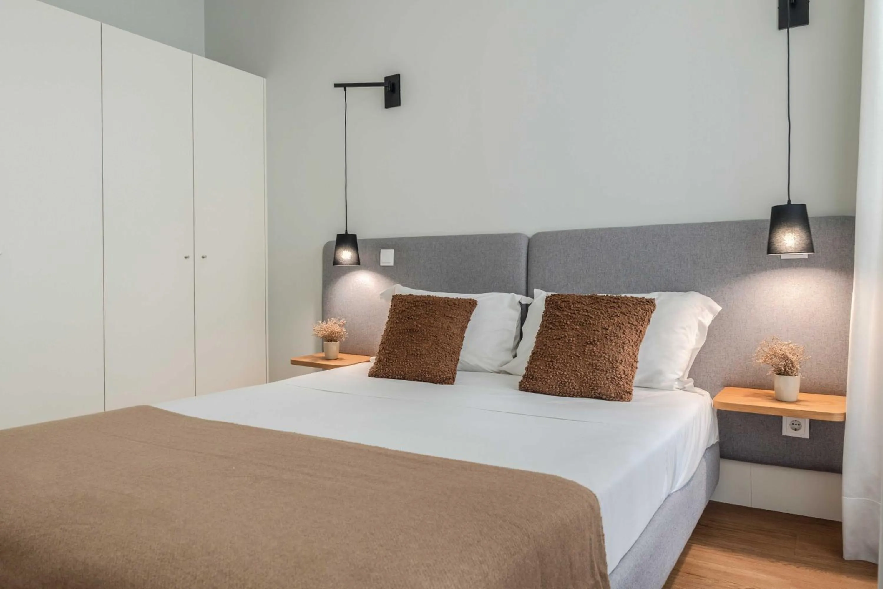 Bedroom, Bed in Uma Formosa Apartments