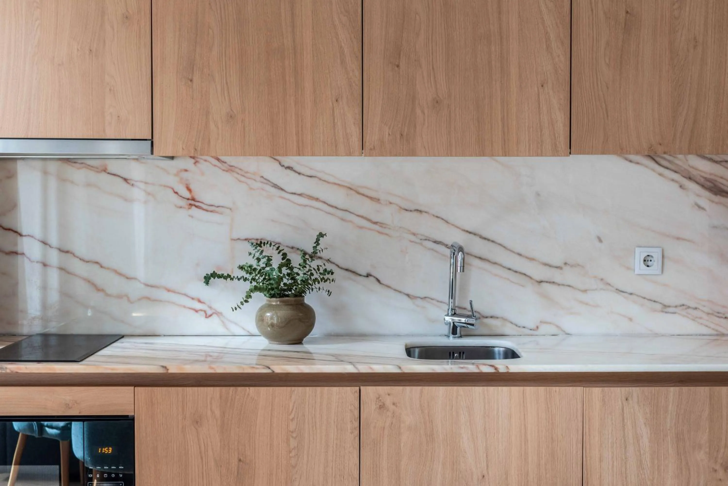 Kitchen or kitchenette in Uma Formosa Apartments