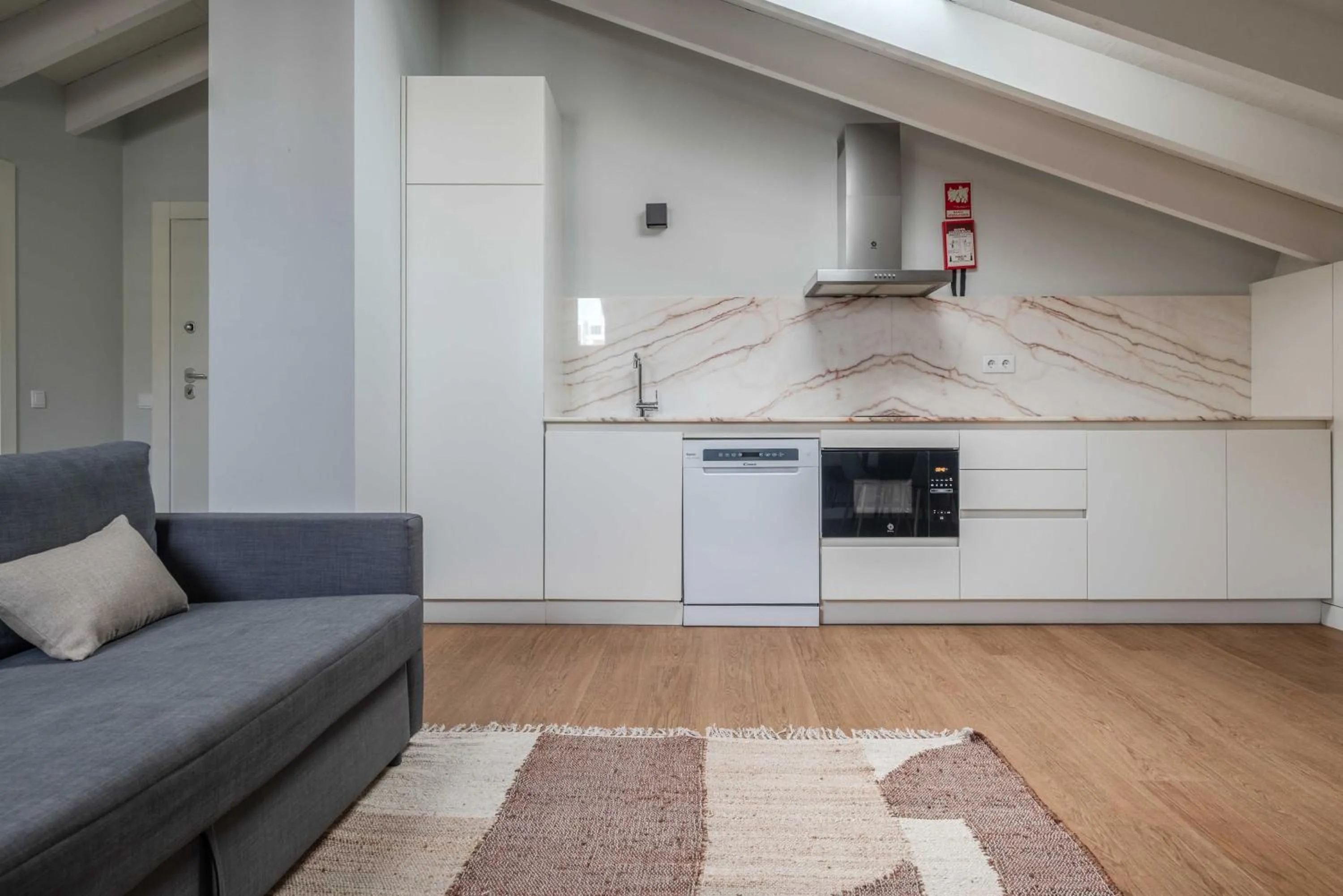 Kitchen or kitchenette in Uma Formosa Apartments