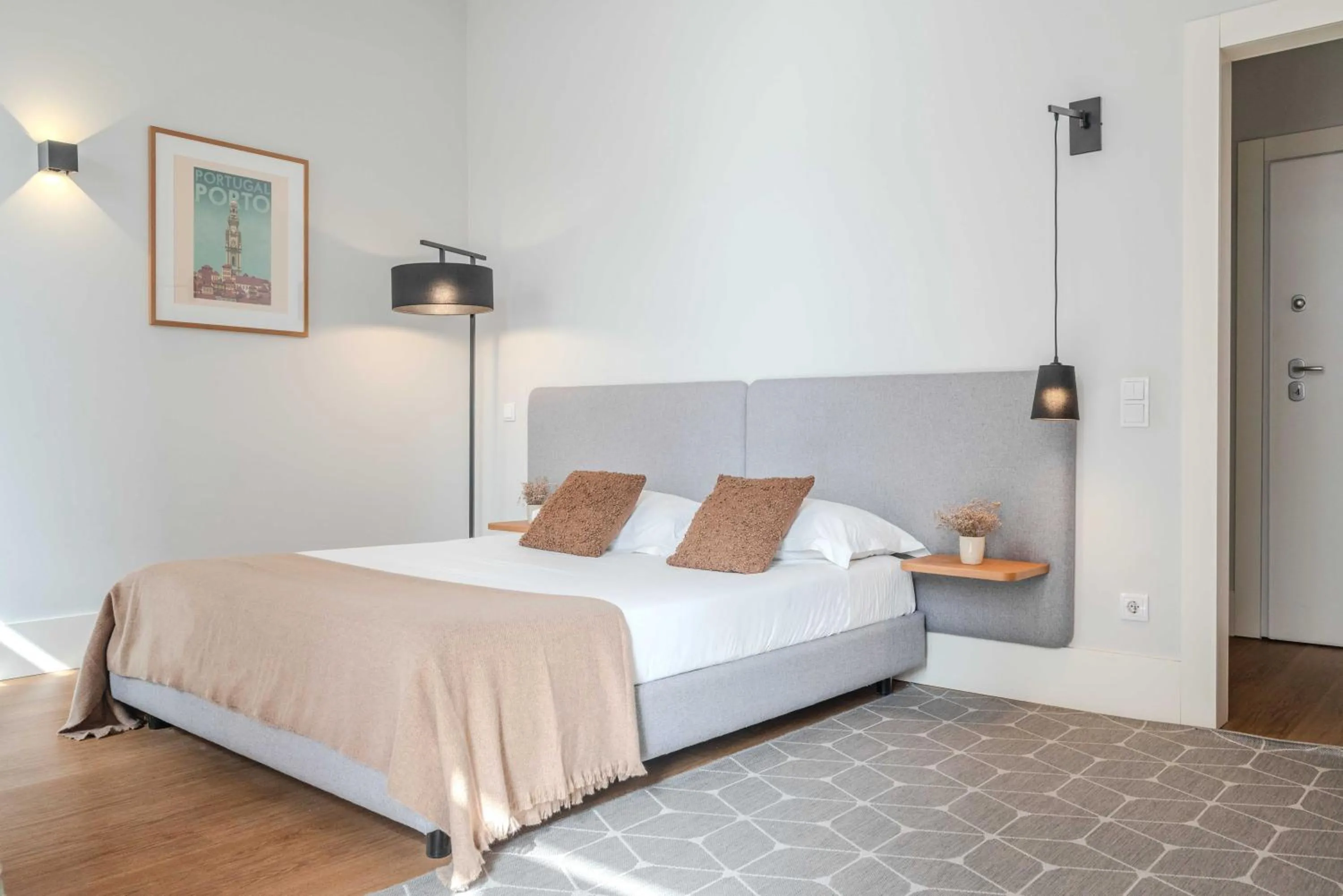 Bedroom, Bed in Uma Formosa Apartments