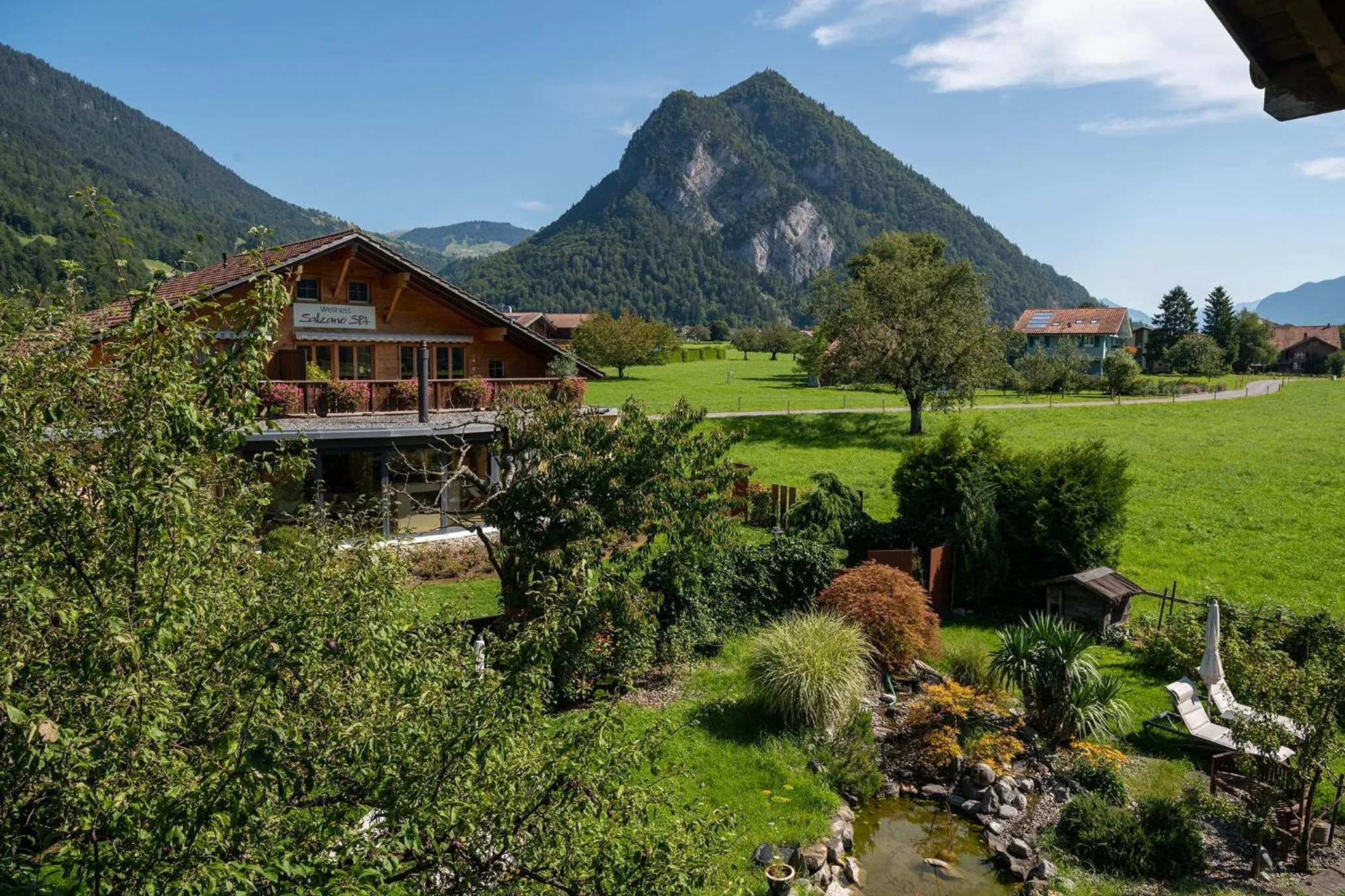 Garden in SALZANO Hotel - Spa - Restaurant