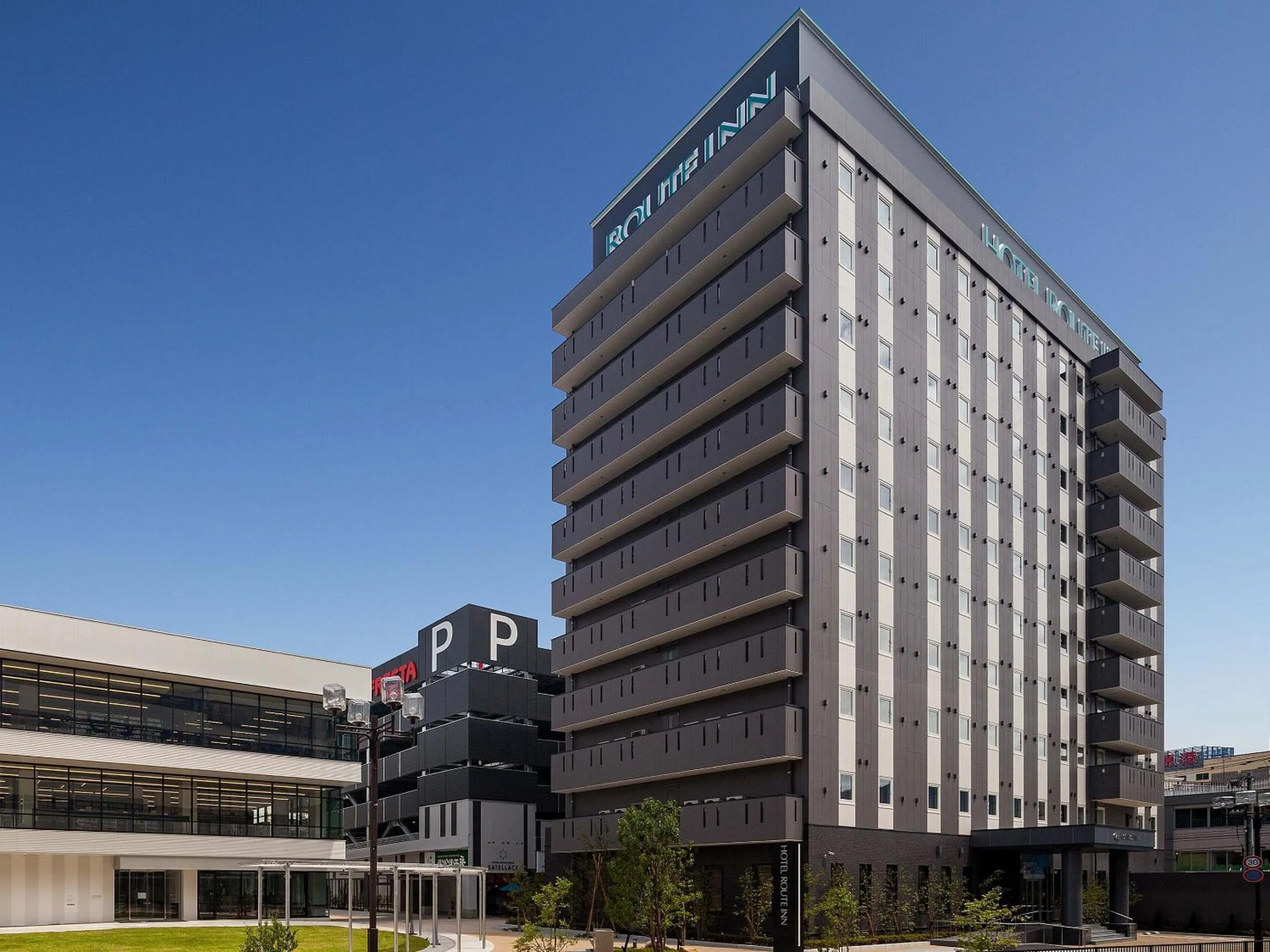 Property building in Hotel Route-Inn Mihara Ekimae