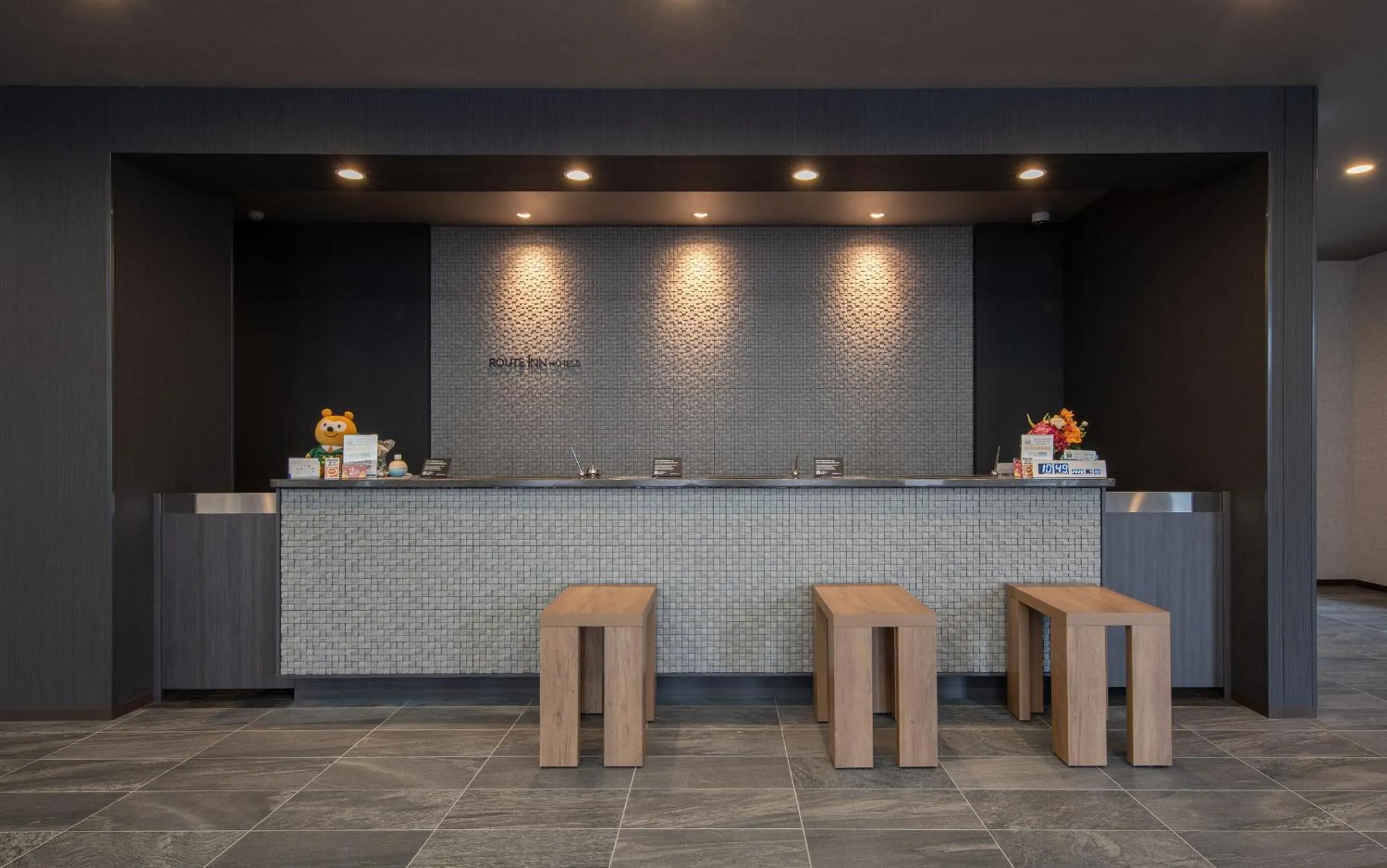 Lobby or reception in Hotel Route-Inn Ichihara