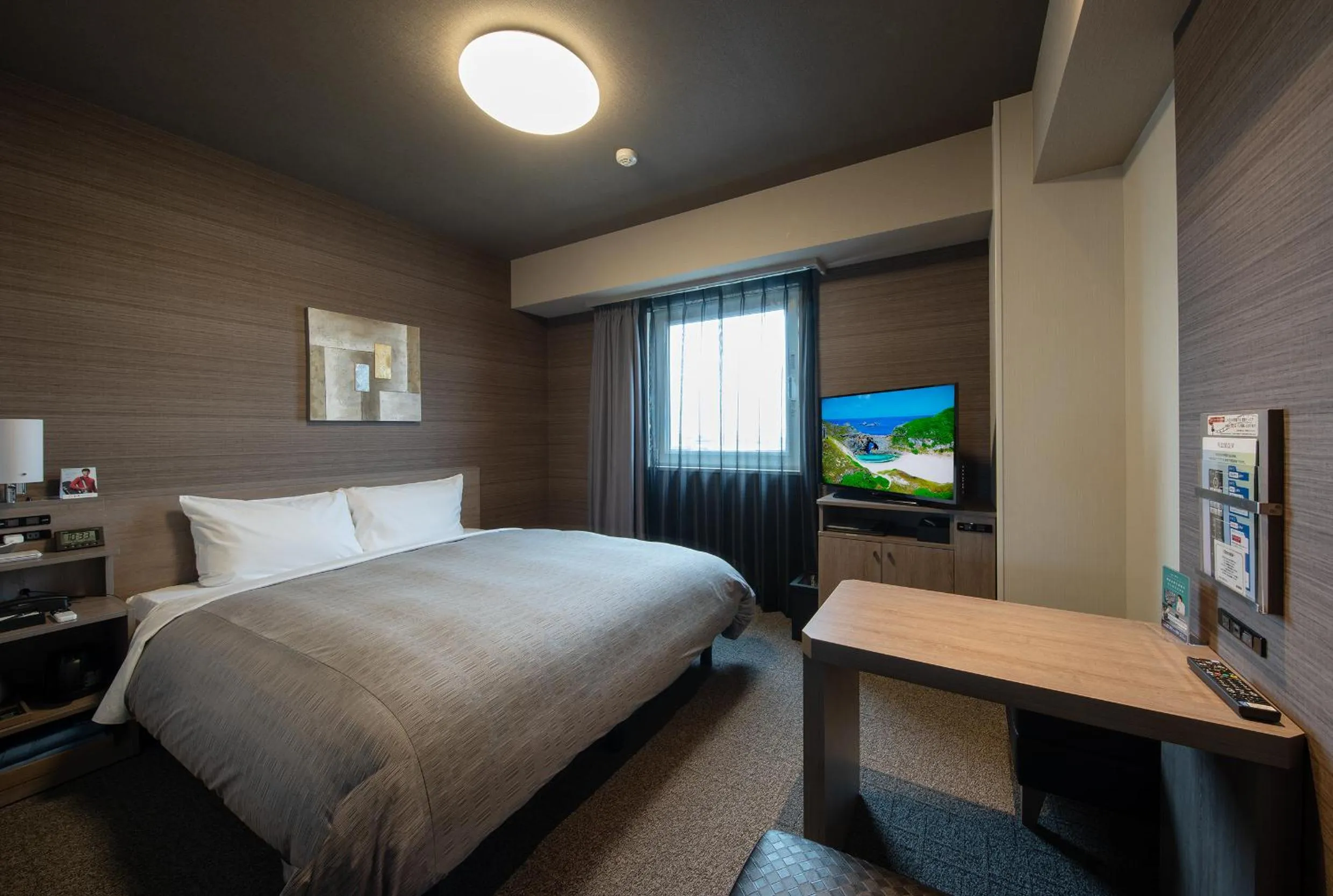 Photo of the whole room, Bed in Hotel Route-Inn Ichihara