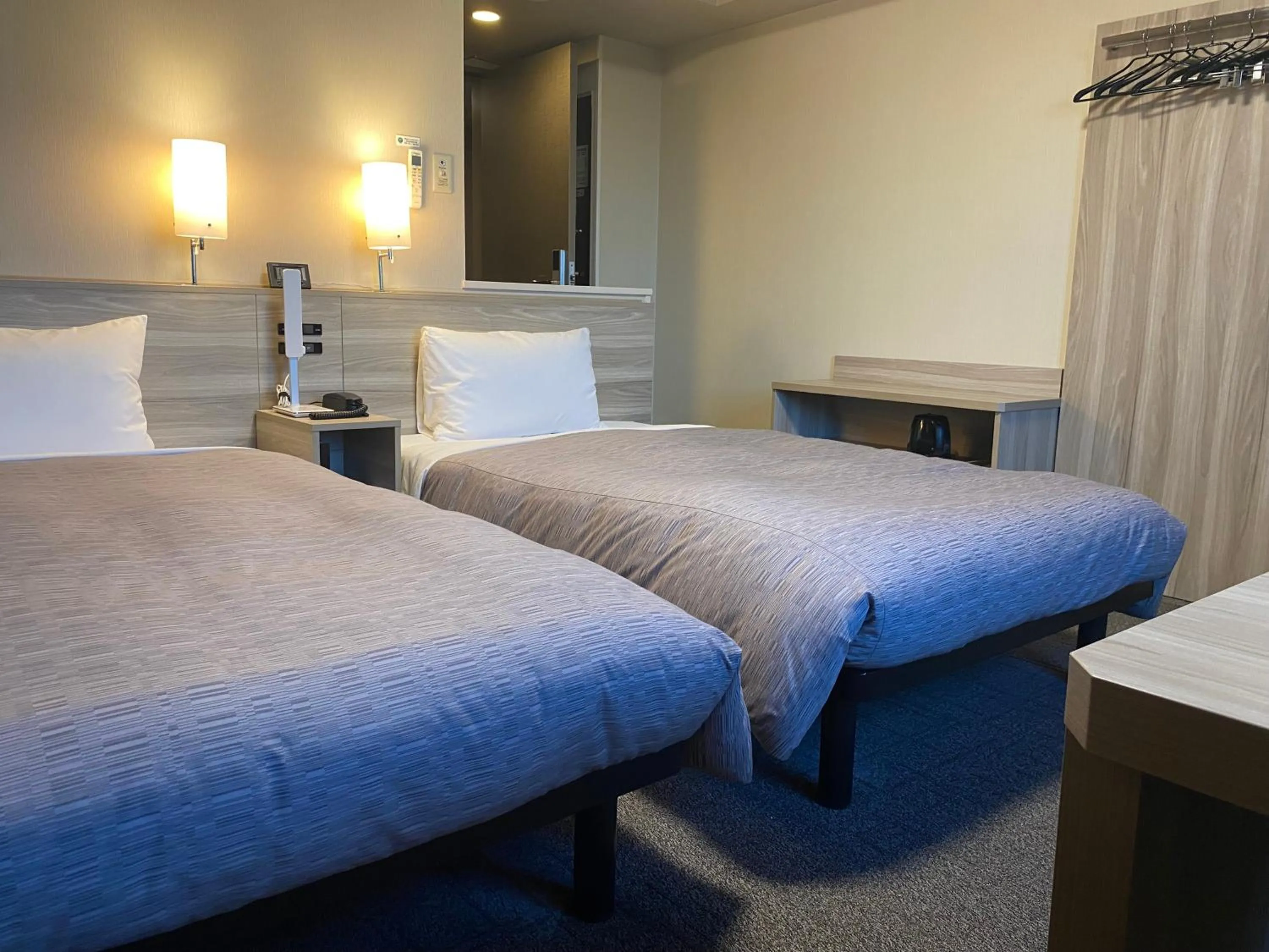 Photo of the whole room, Bed in Hotel Route-Inn Ichihara