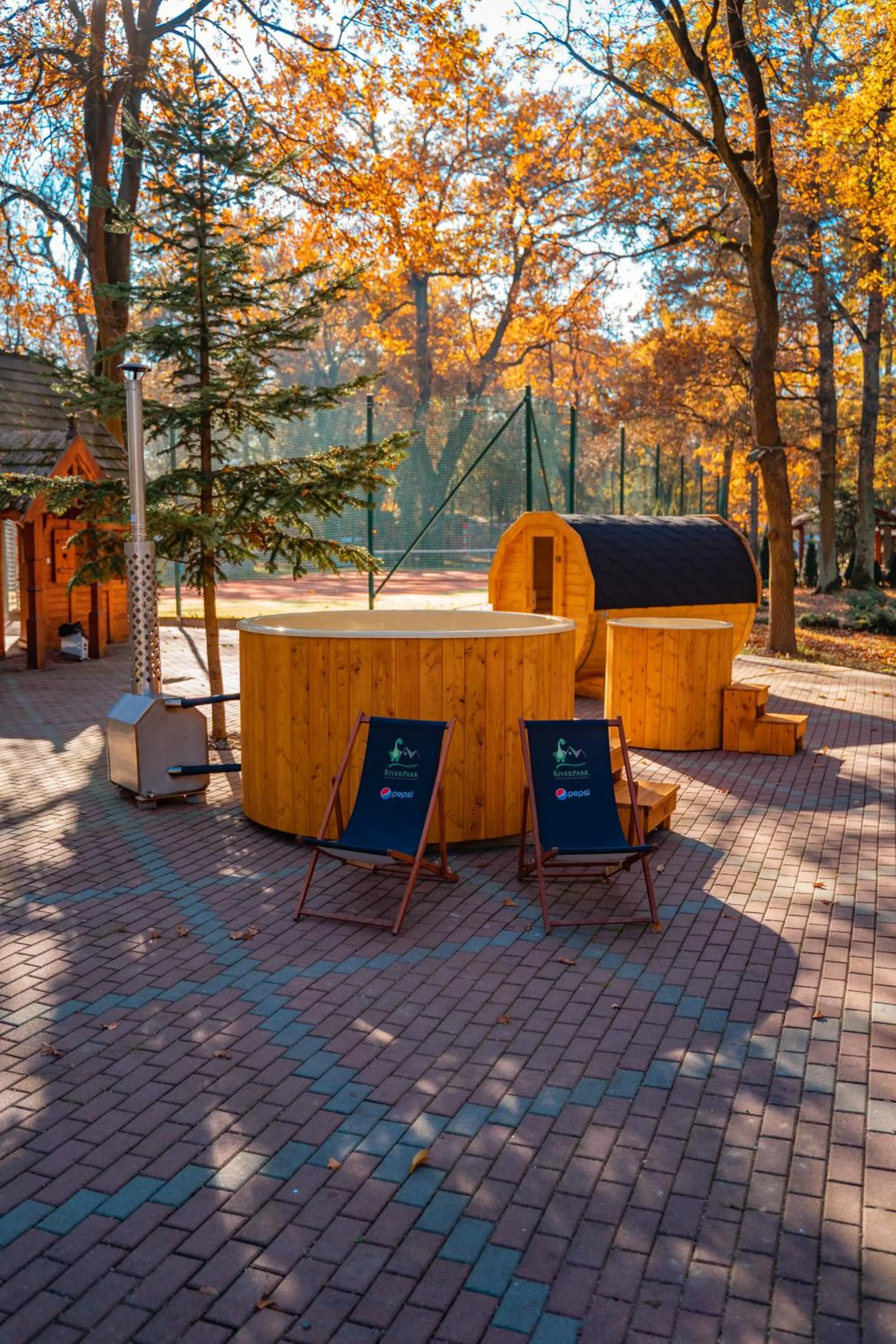 Sauna in Apartamenty wśród drzew River Park SAUNA