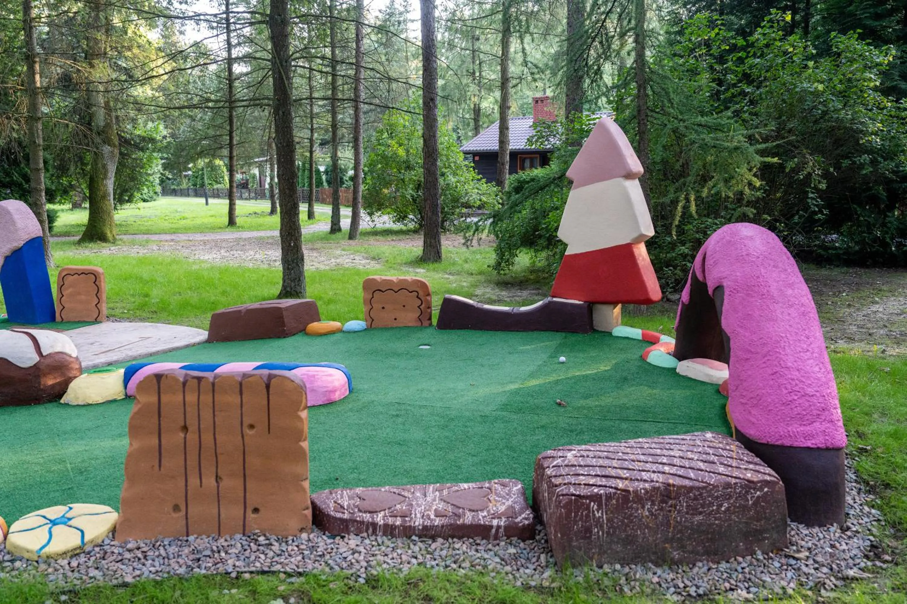 Children play ground in Apartamenty wśród drzew River Park SAUNA