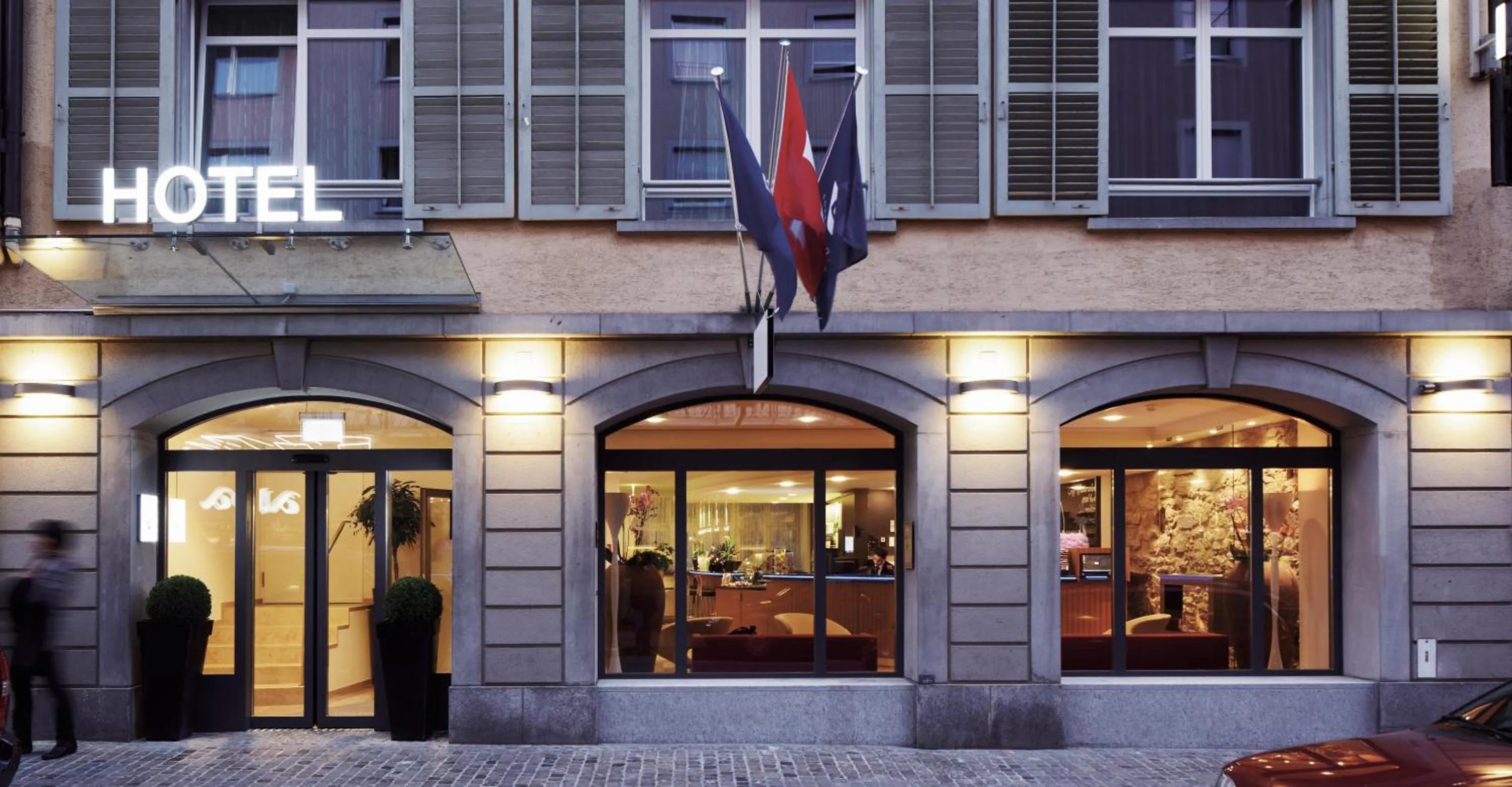 Property building in Sorell Hotel Rütli Niederdorf Zürich