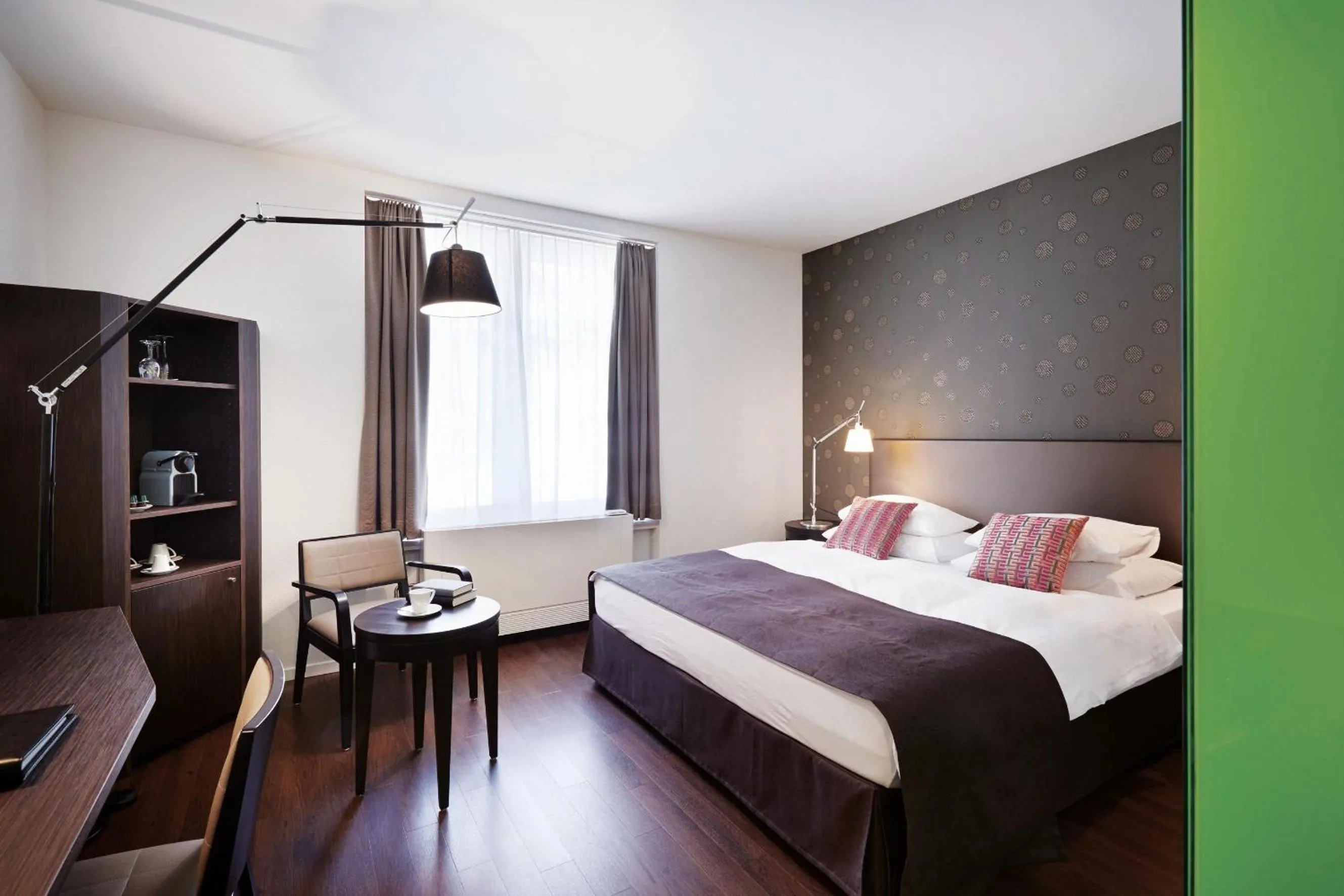 Bed in Sorell Hotel Rütli Niederdorf Zürich